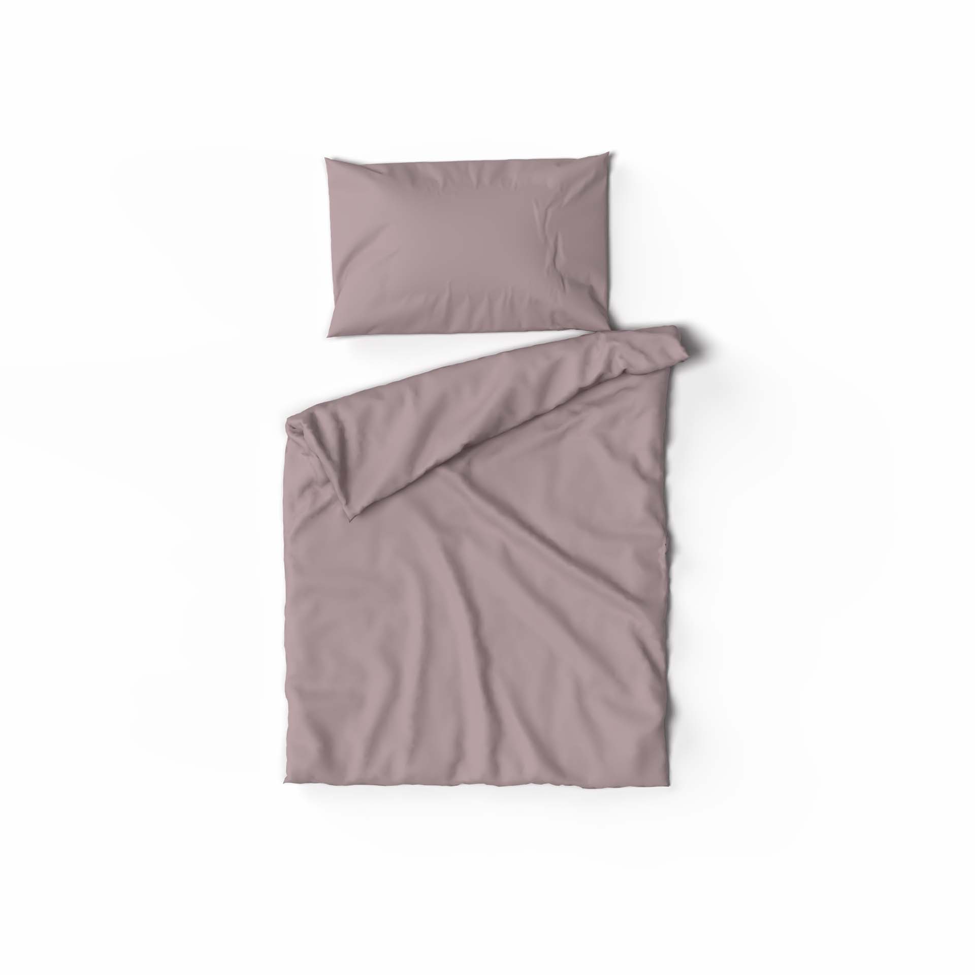 Lotus bed linen kids plain satin