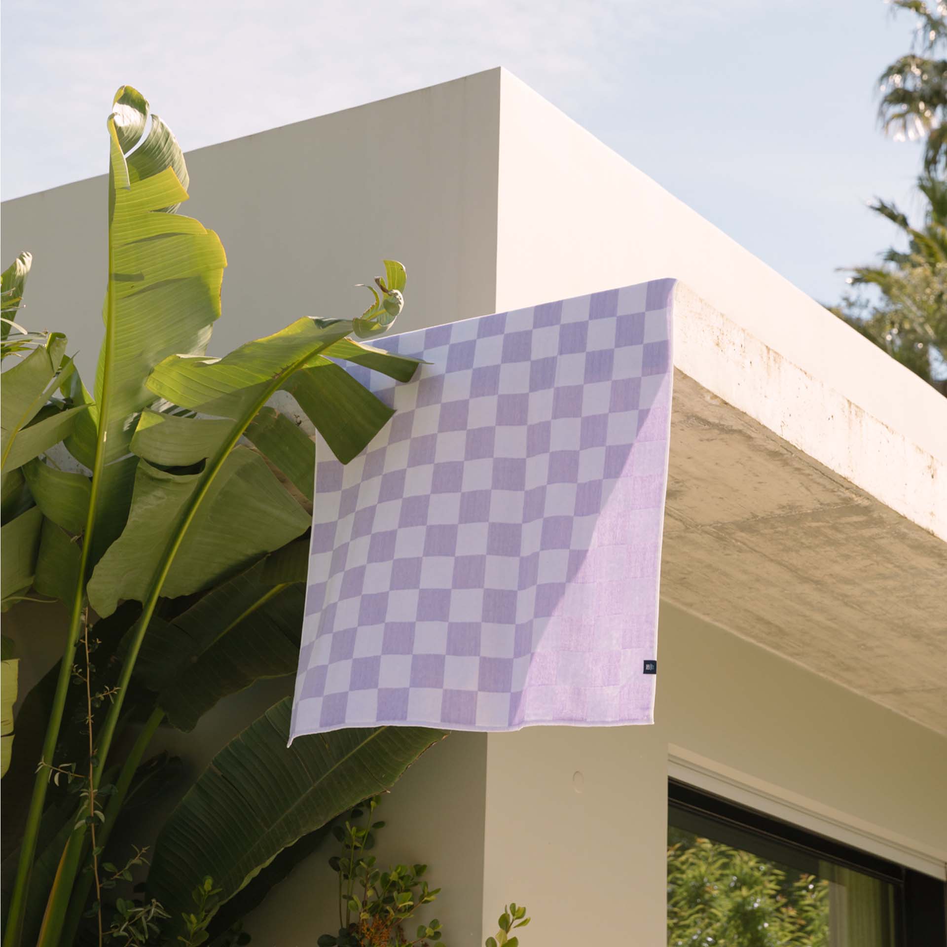 Torres Novas Gibalta Karo beach towel lavender Beach towel