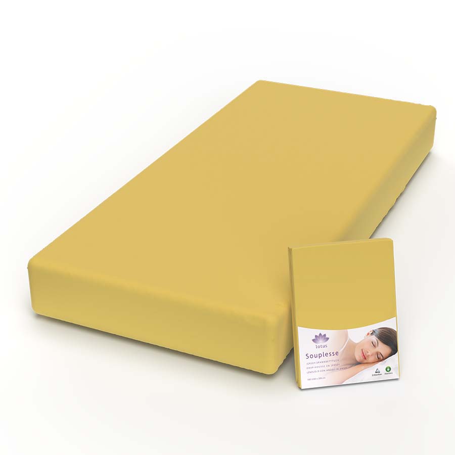 Lotus Jersey Fitted Sheet Souplesse