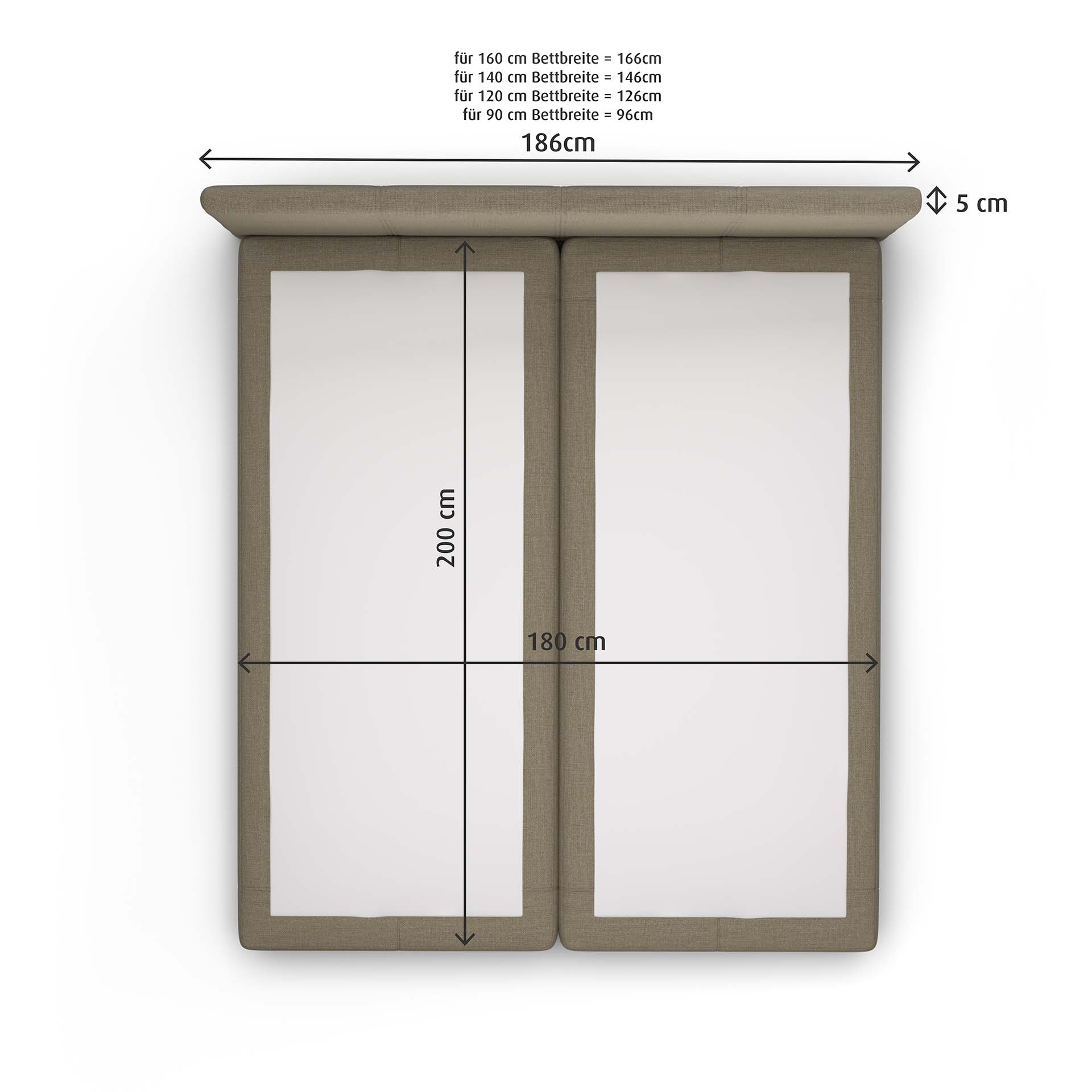 Harson Boxspringbett Frisco