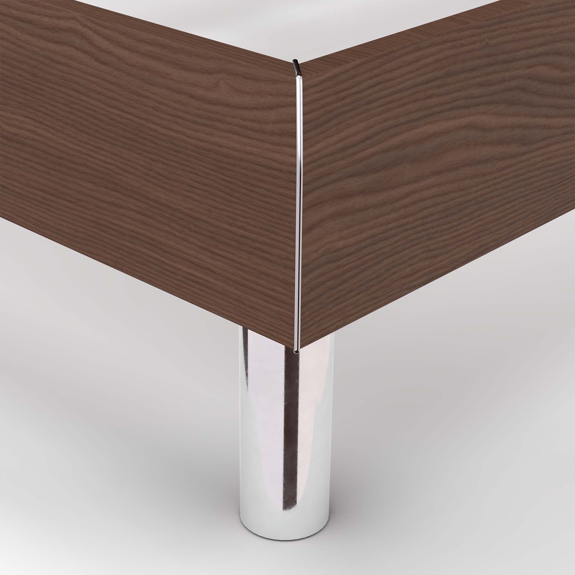 Melody bed frame walnut