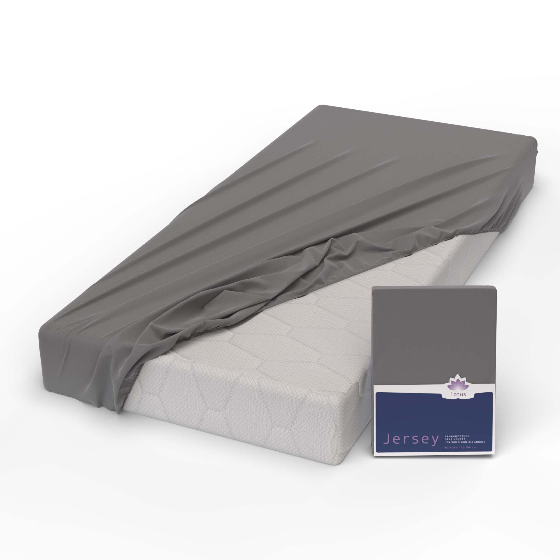 Lotus Jersey fitted sheet Comfort