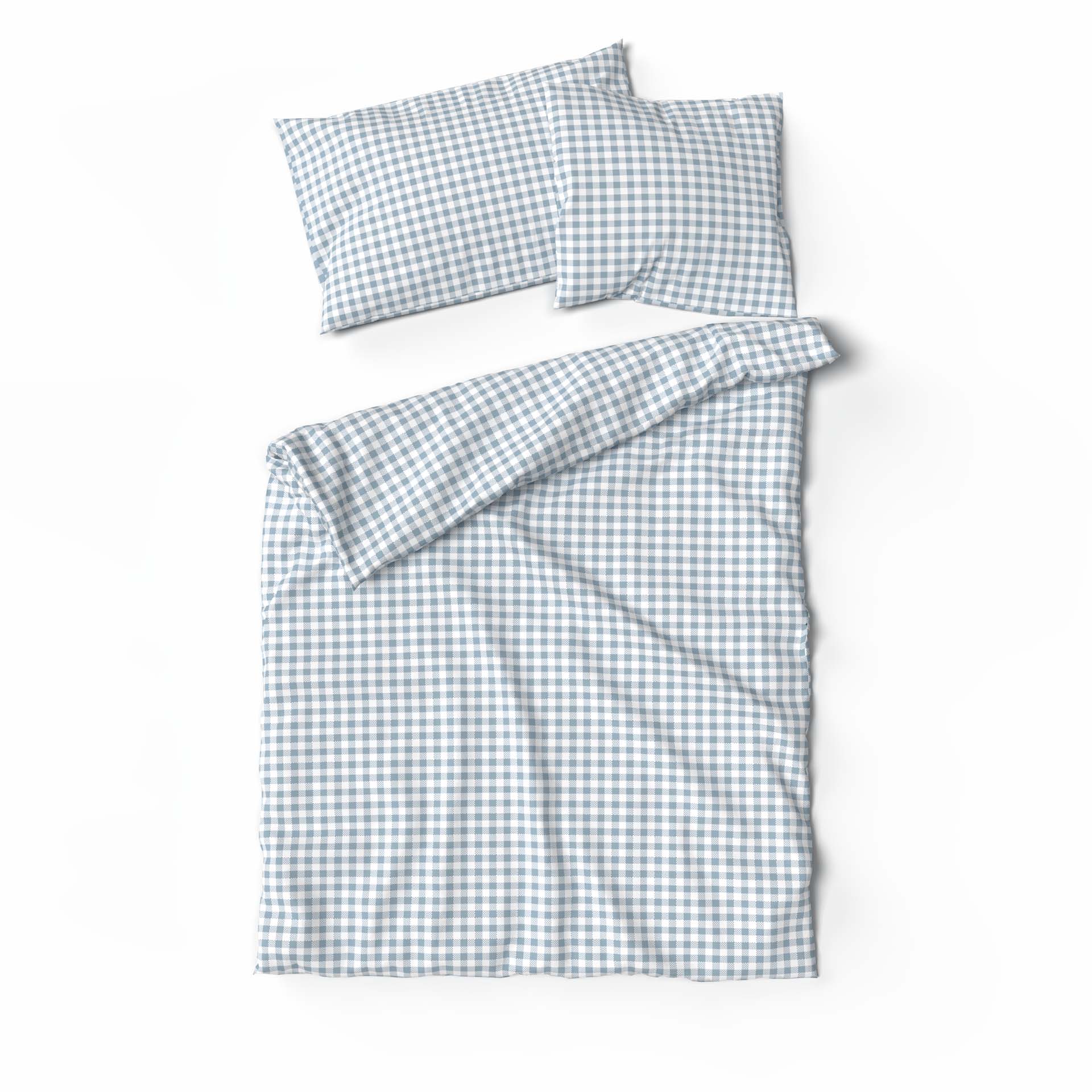 Lotus bedlinen Renforcé Kölsch smoky blue Lotus bedlinen Renforcé Kölsch smoky blue