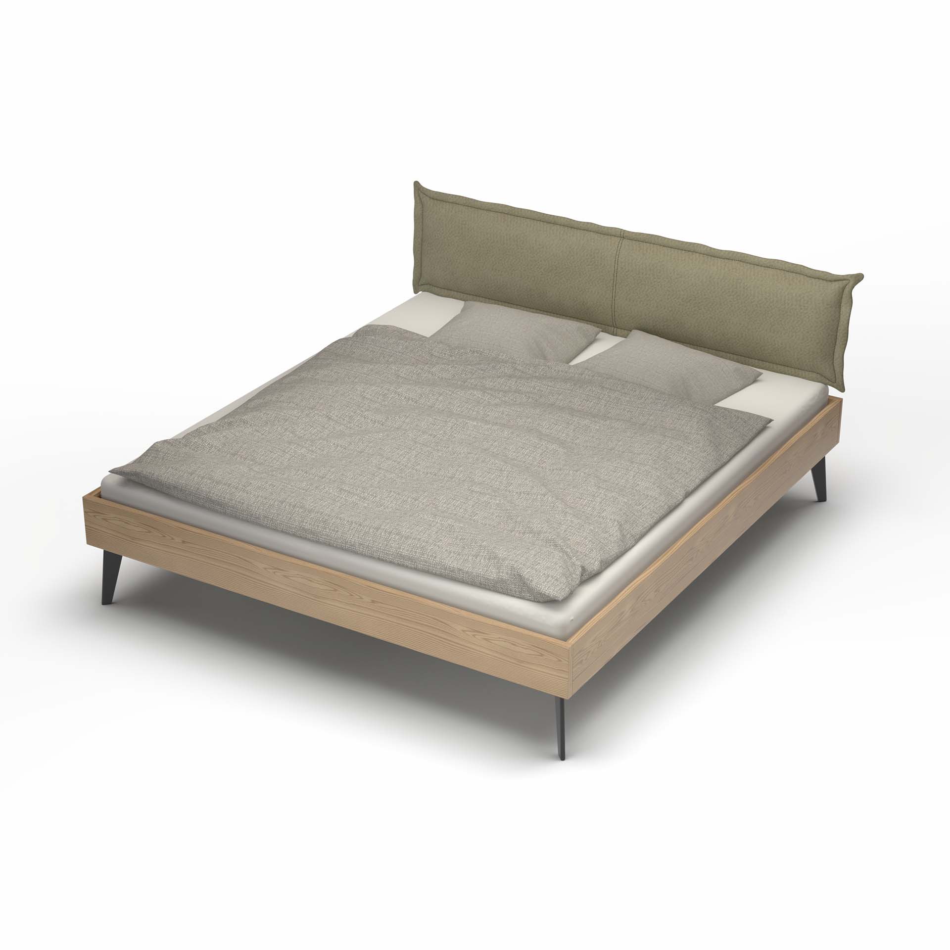 Madeera Lit en bois massif Ledra