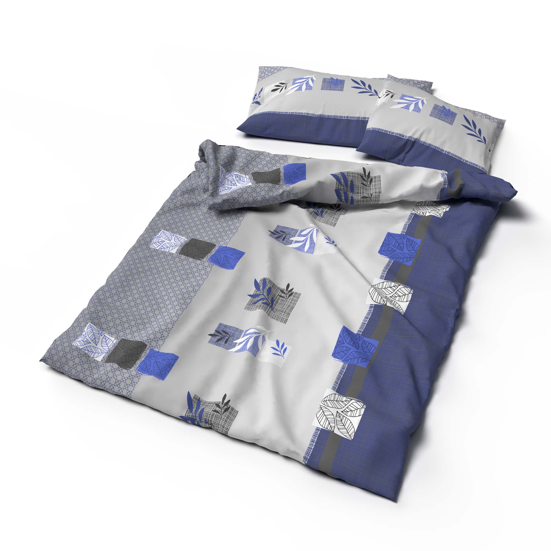 Lotus bed linen Bamboo Xenia blue