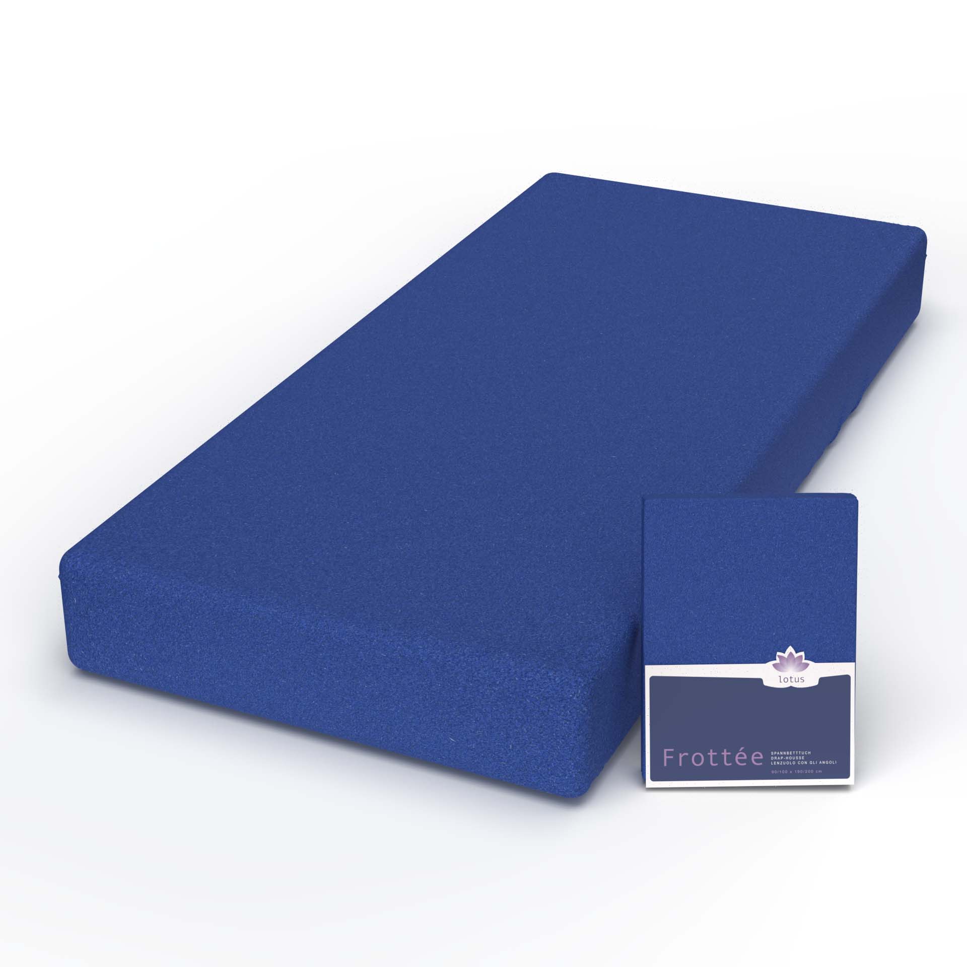 Lotus terry fitted sheet Comfort