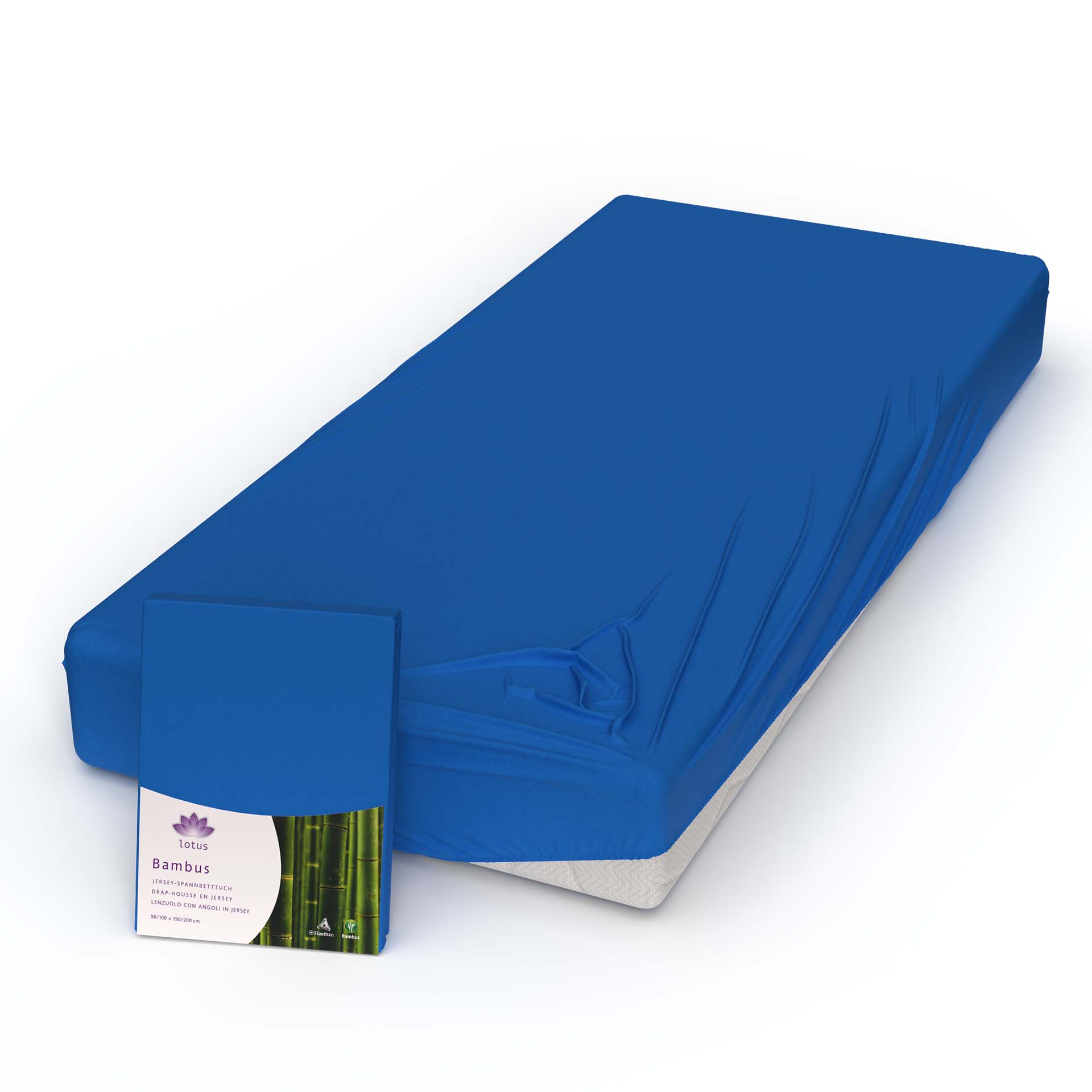 Lotus drap-housse bambou jersey Lotus drap-housse bambou jersey