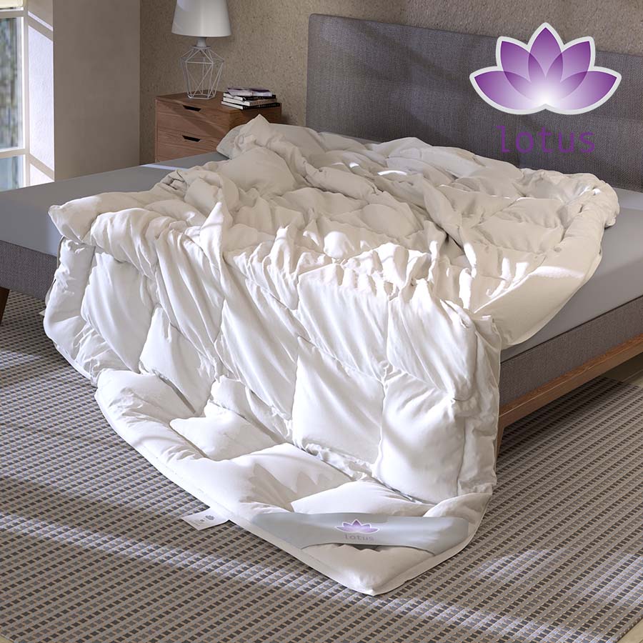 Lotus microfibre duvet