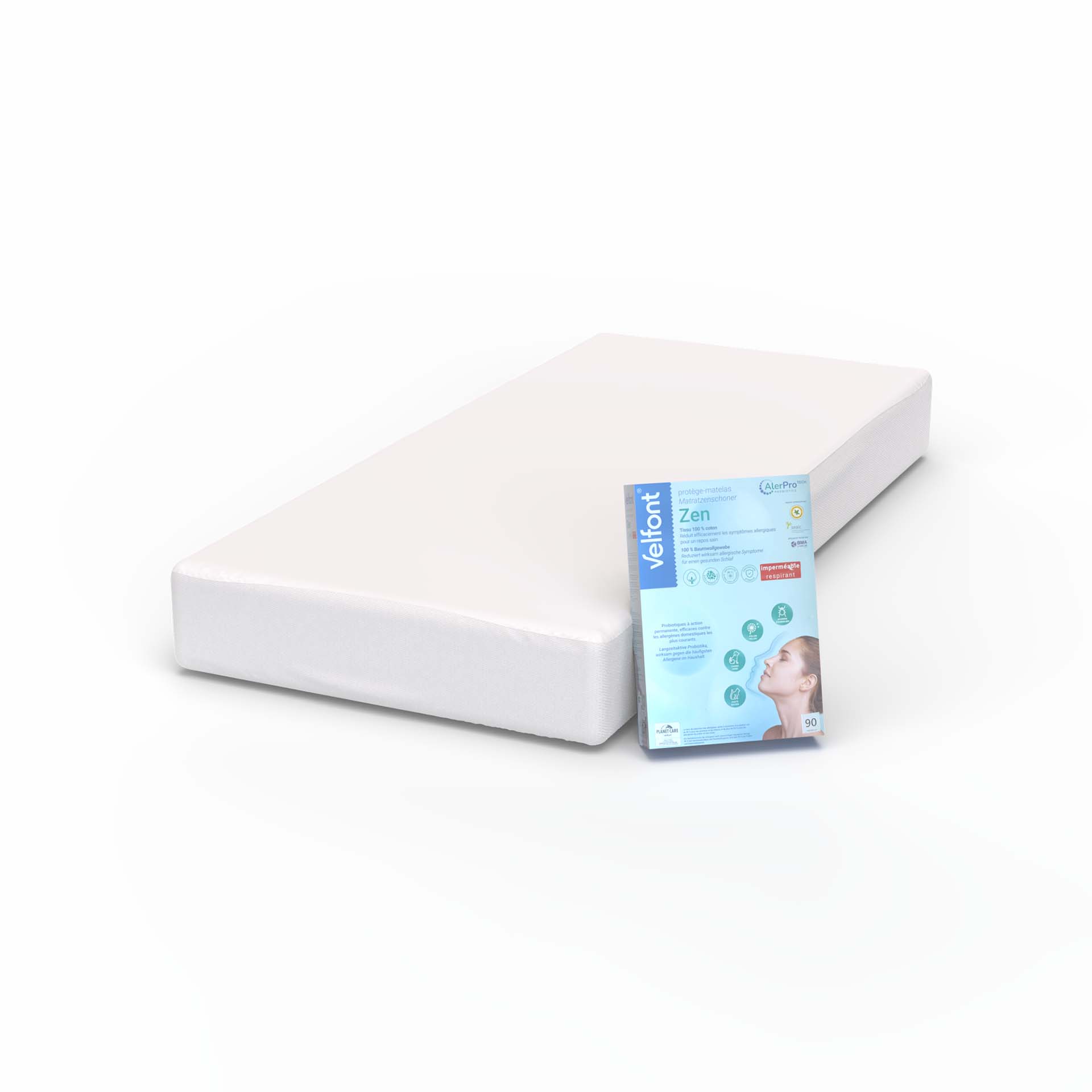 Velfont Matratzenschoner Zen Antiallergen Wasserdicht