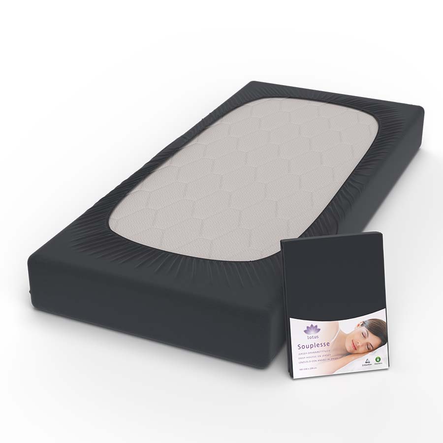 Lotus jersey drap-housse Souplesse Lotus jersey drap-housse Souplesse