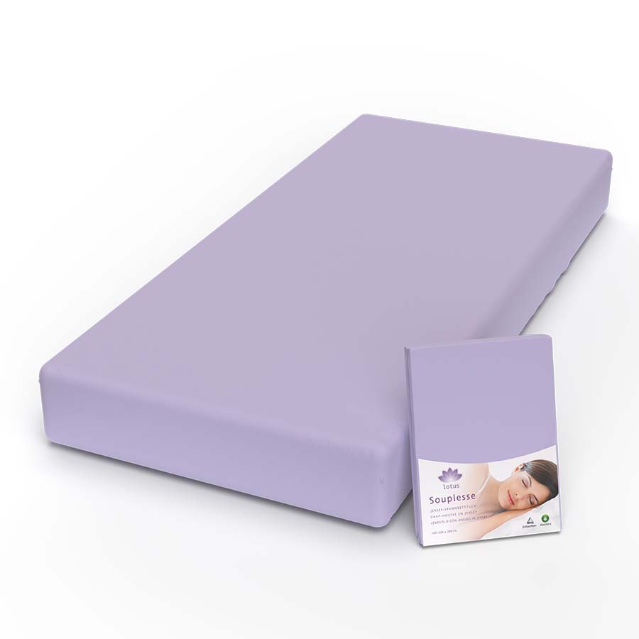 Lotus Jersey Fitted Sheet Souplesse