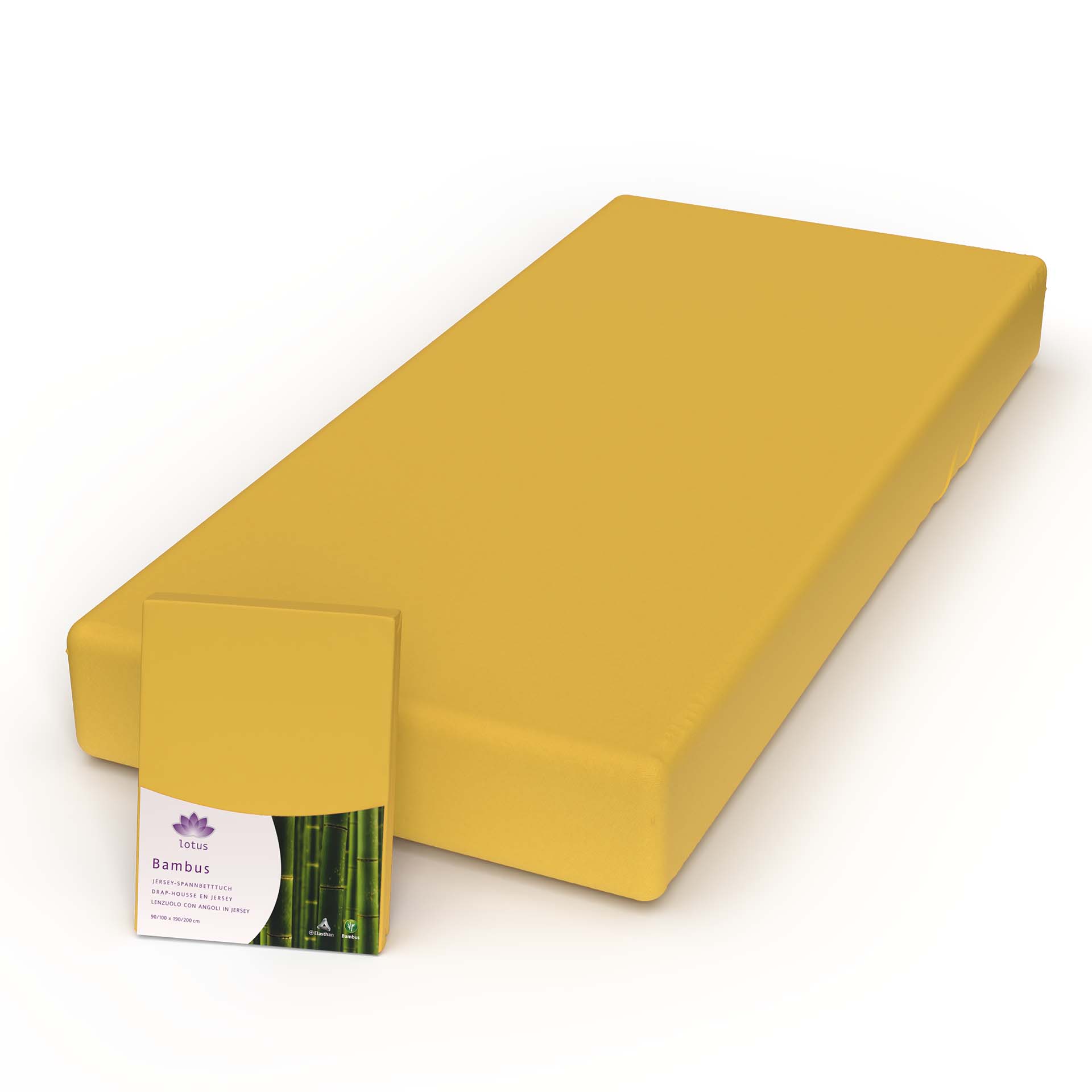 Lotus drap-housse bambou jersey Lotus drap-housse bambou jersey