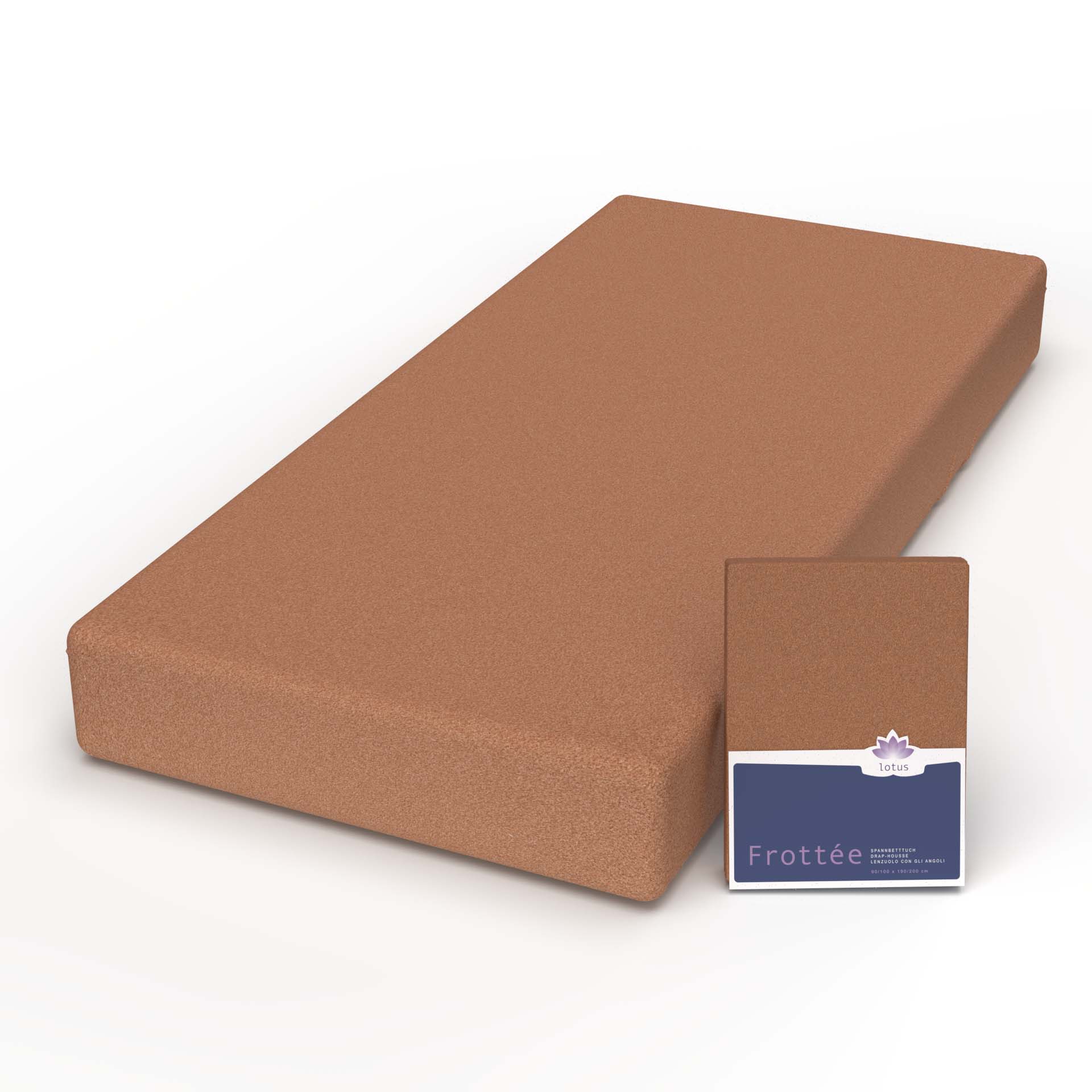 Lotus terry fitted sheet Comfort