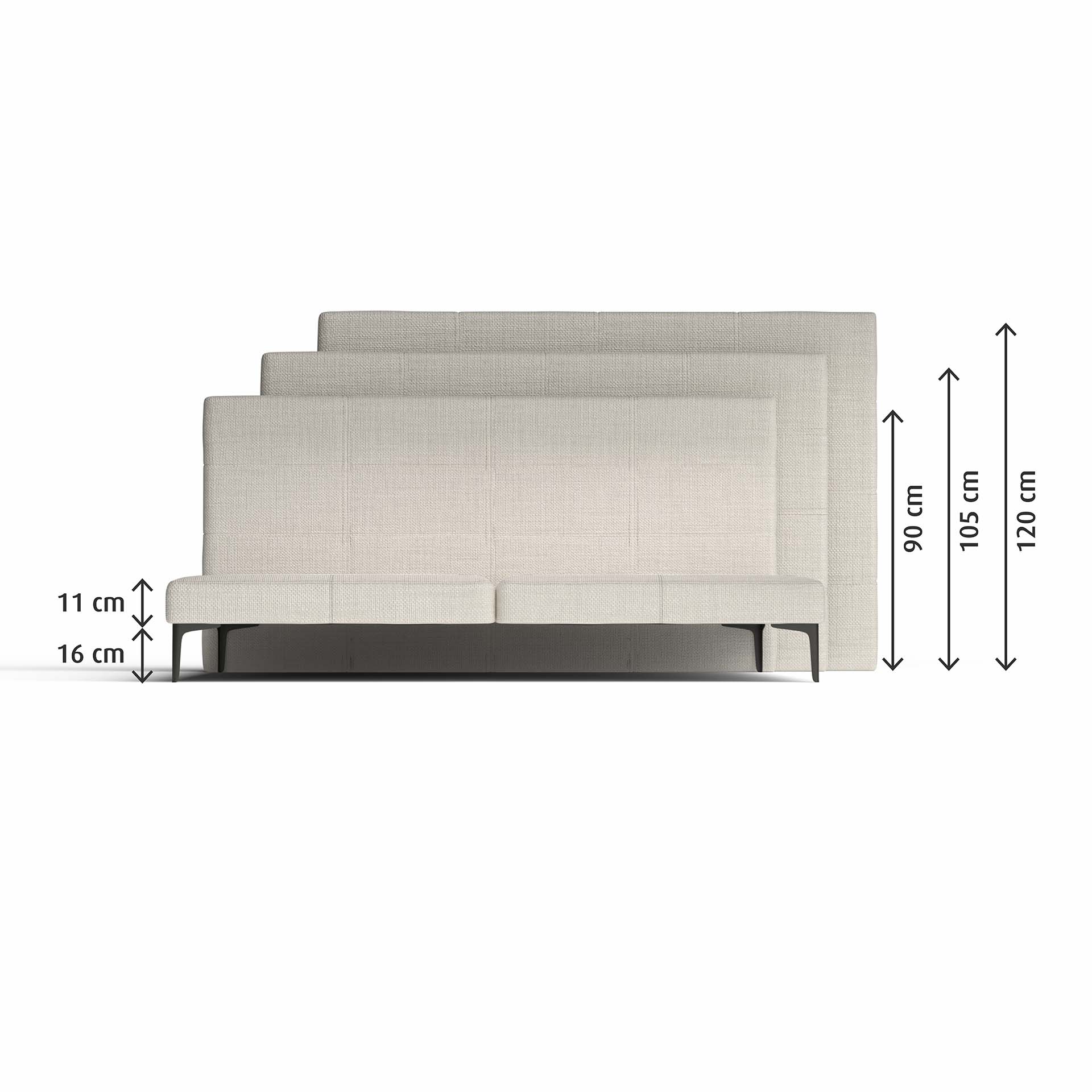 Lit Boxspring Harson Frisco
