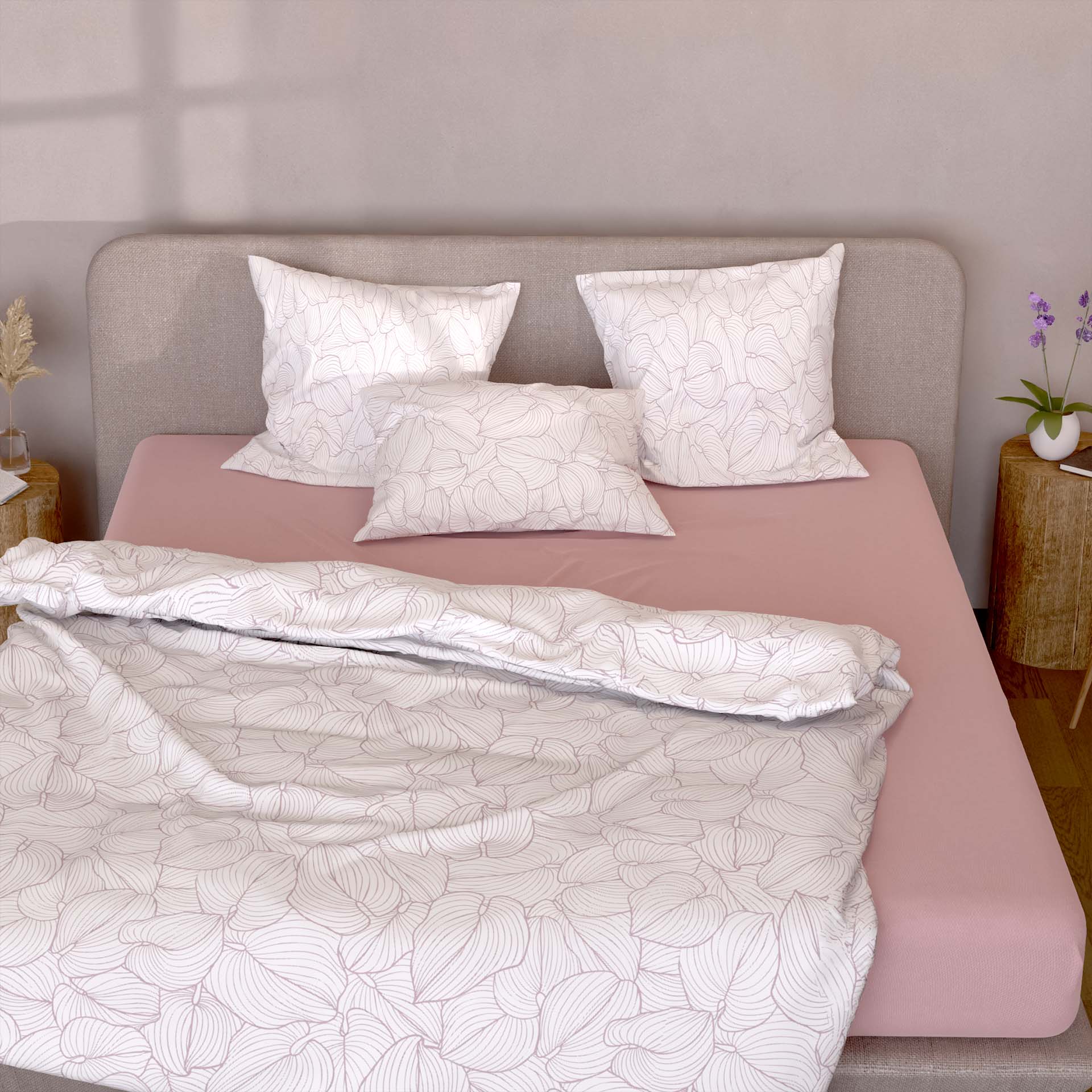 Lotus bedlinen Renforcé Funkia Lotus bedlinen Renforcé Funkia