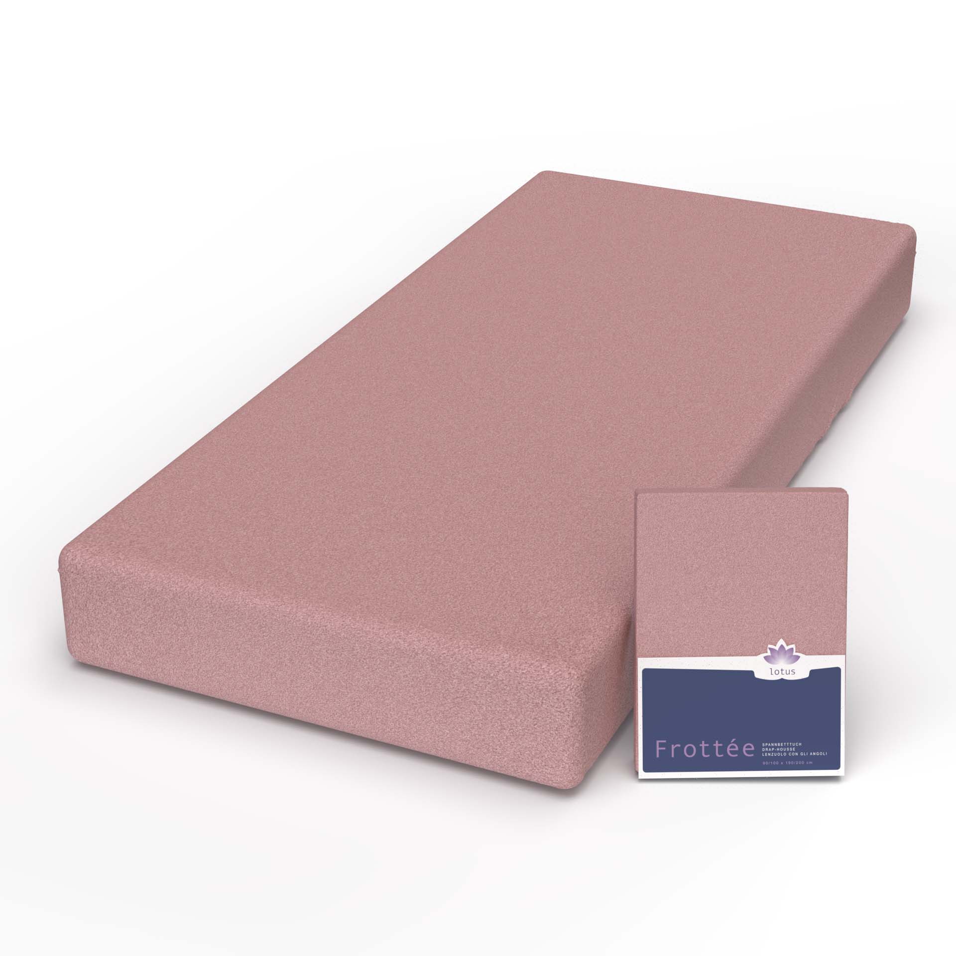 Lotus terry fitted sheet Comfort