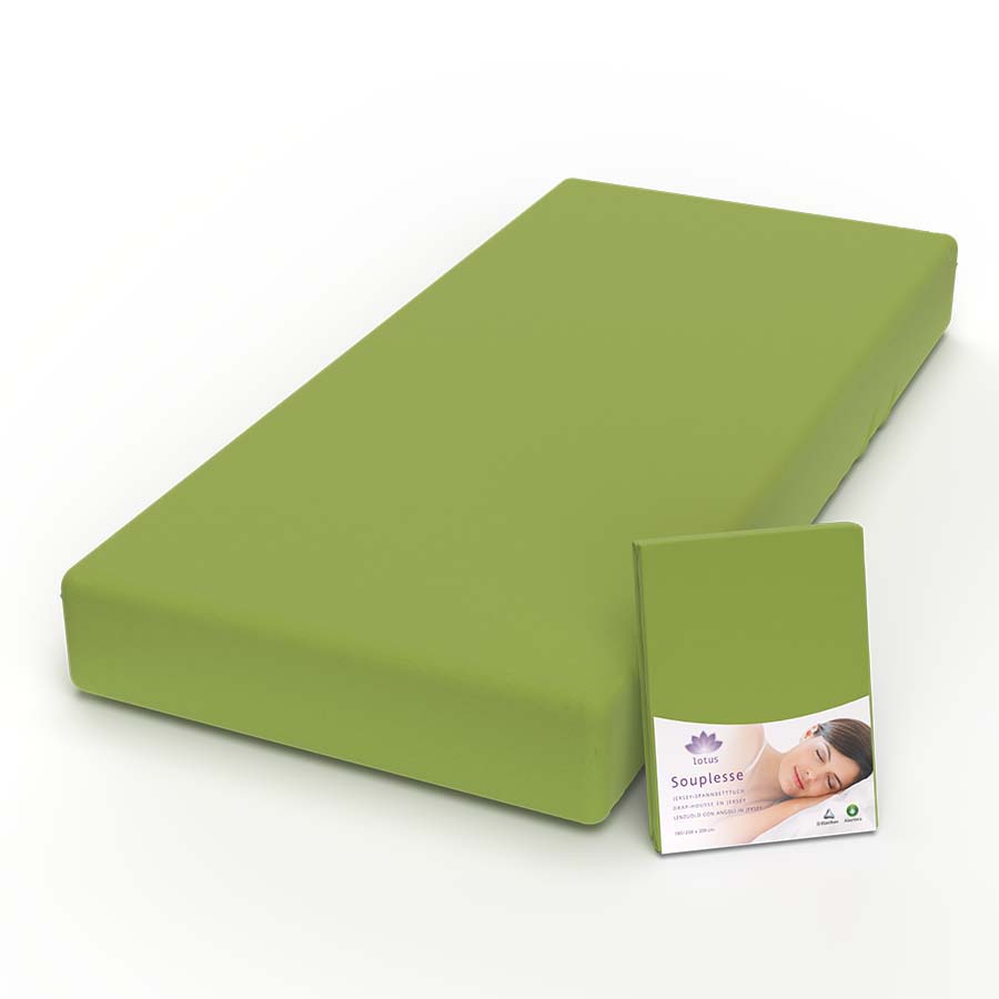 Lotus jersey drap-housse Souplesse Lotus jersey drap-housse Souplesse