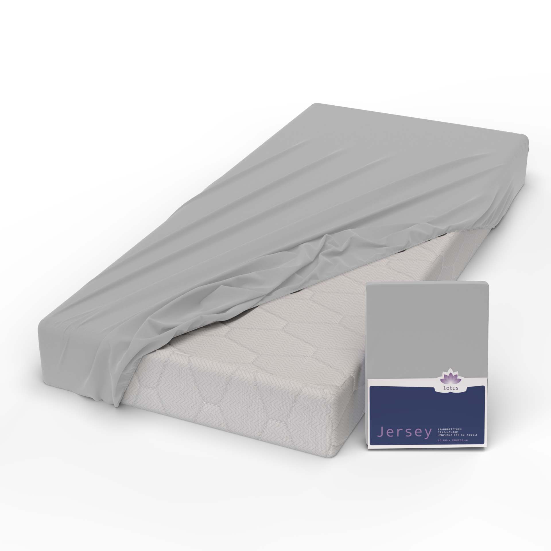 Lotus Jersey fitted sheet Comfort