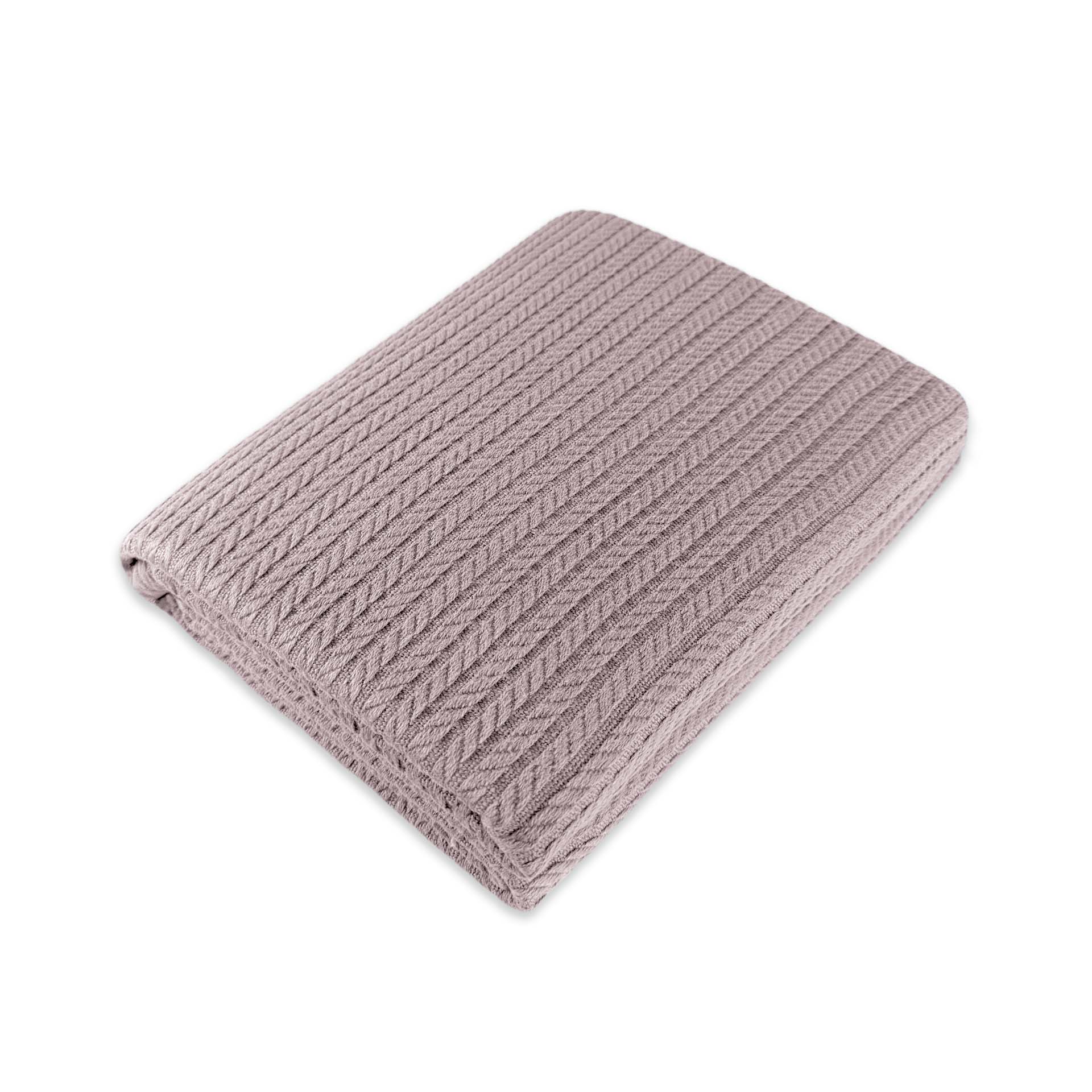 Lotus Wohndecke aus Strickpiqué