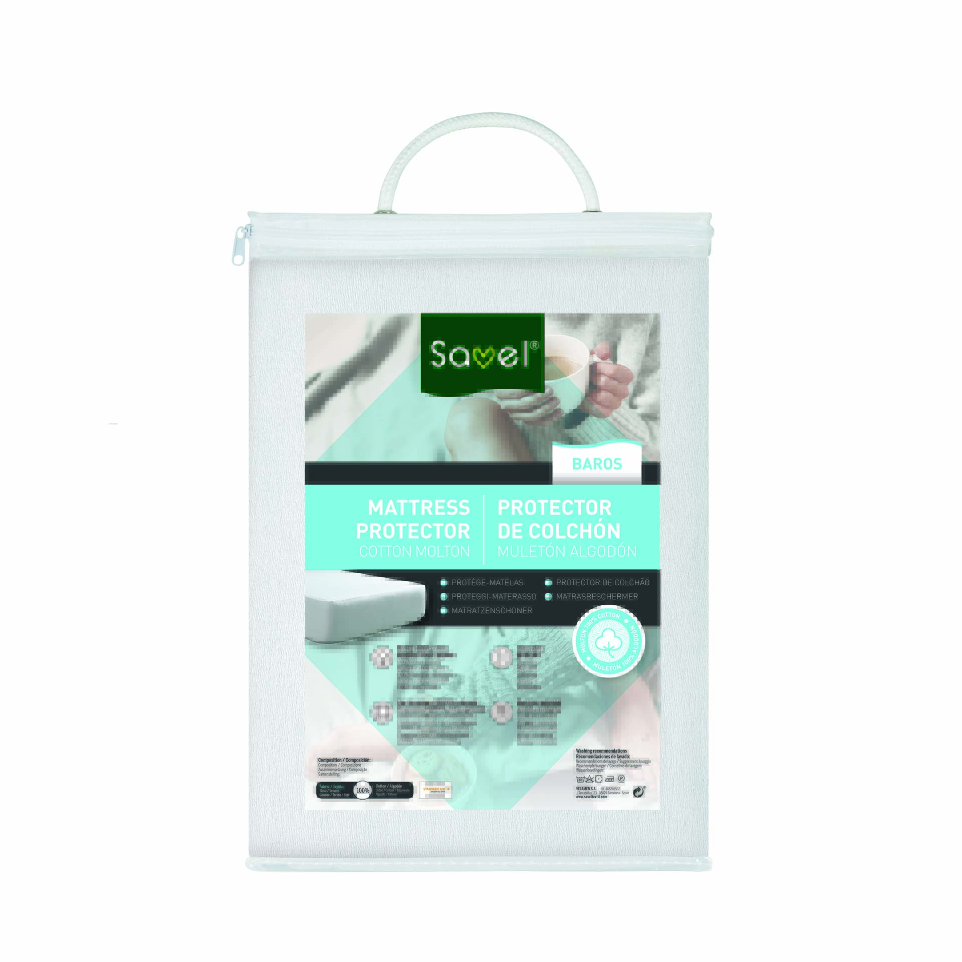 Savel Protège-matelas Baros molleton