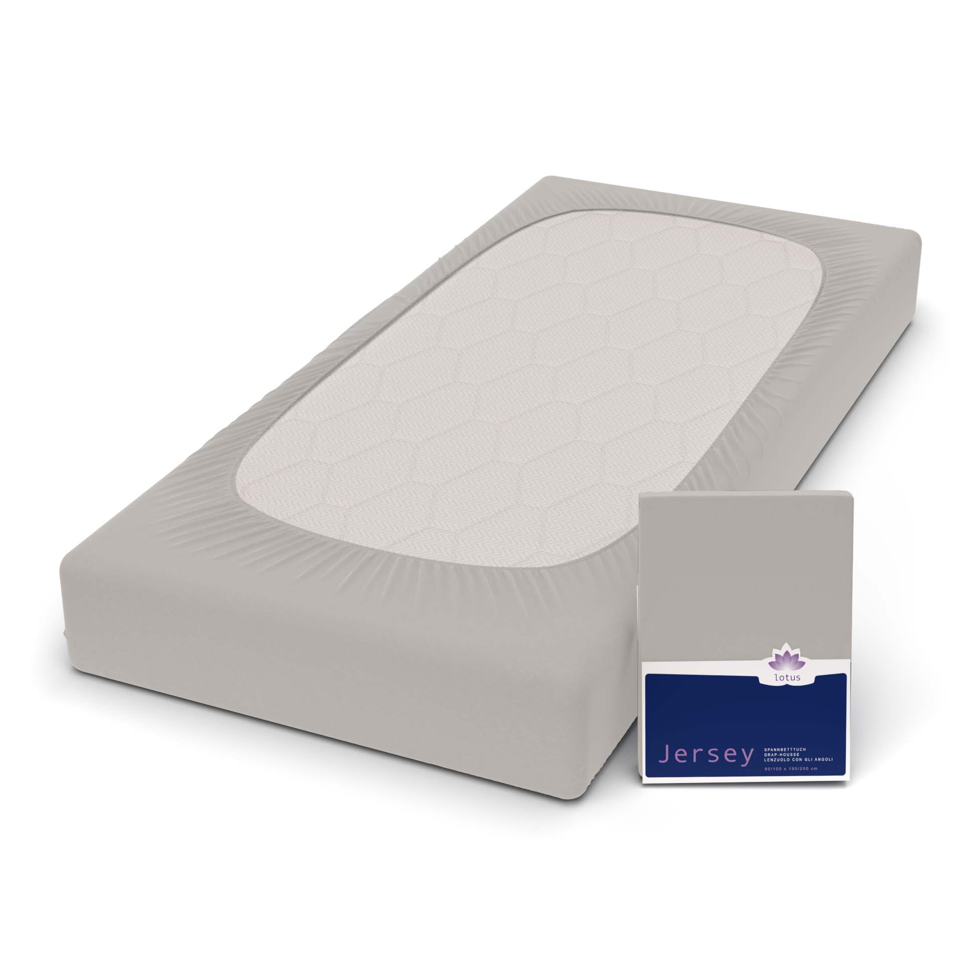 Lotus Jersey fitted sheet Comfort