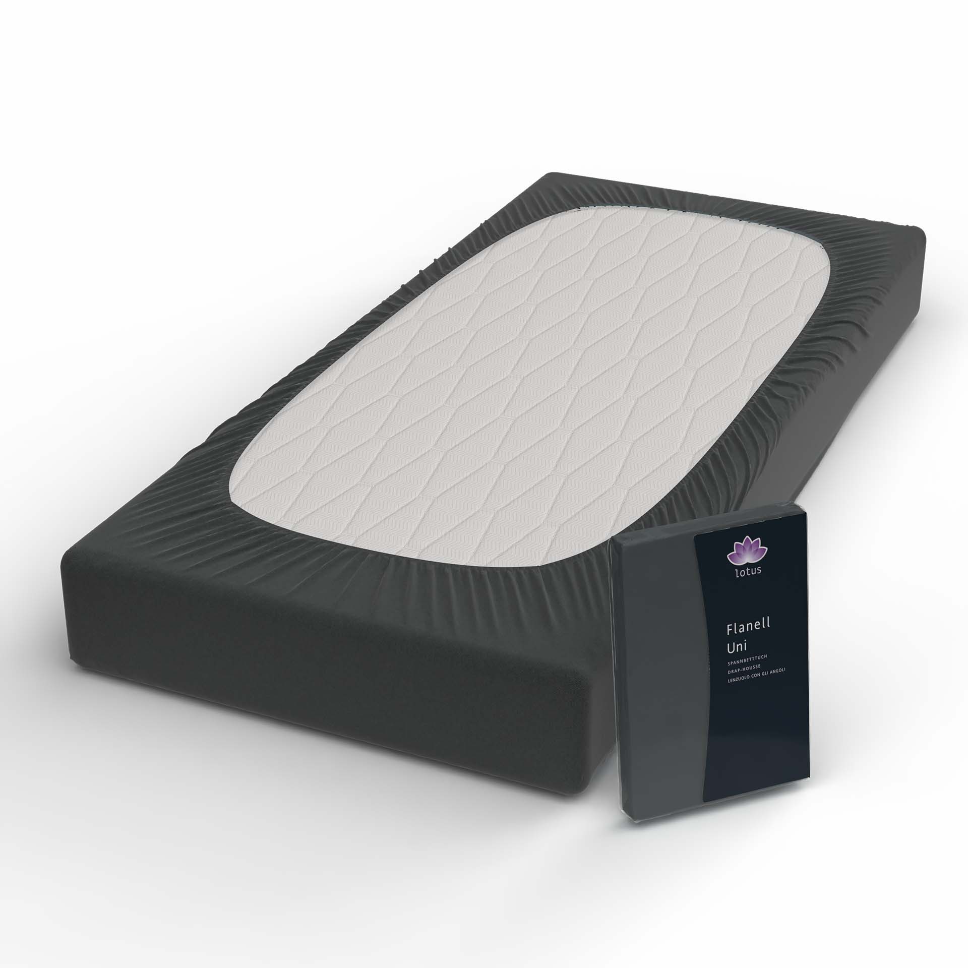 Lotus Flanell Spannbetttuch