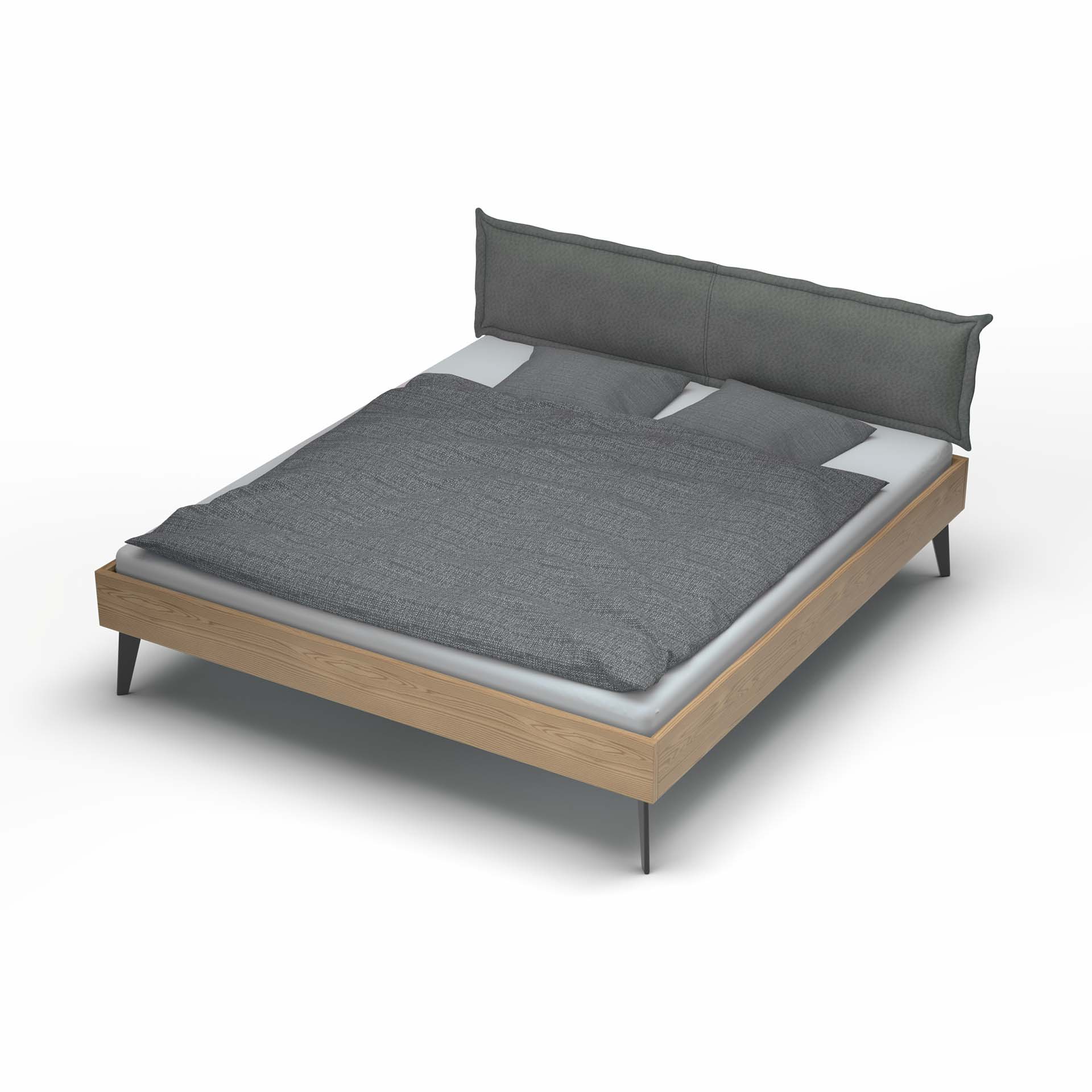 Madeera Lit en bois massif Ledra