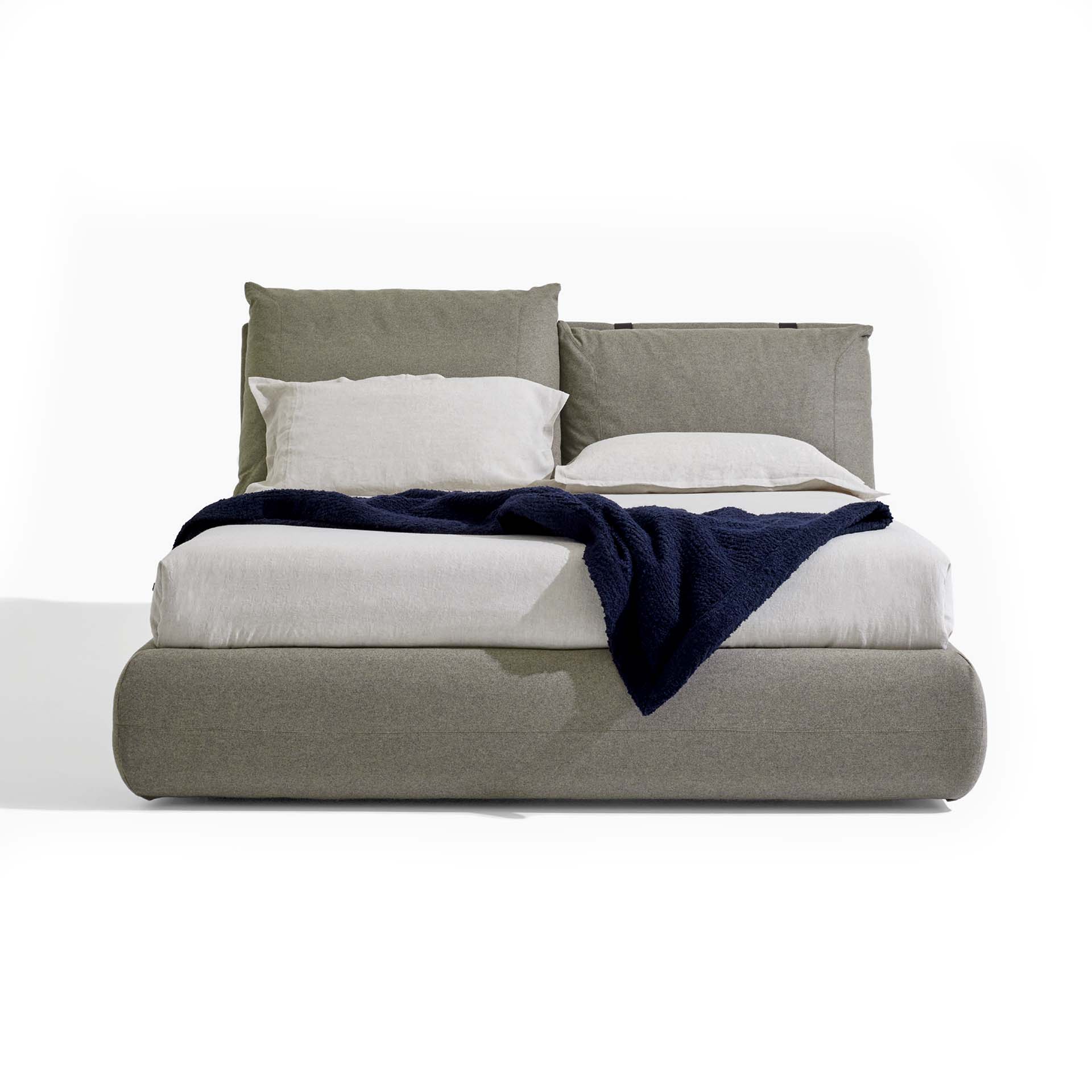 Lit rembourré haut Mezzanotte 0001