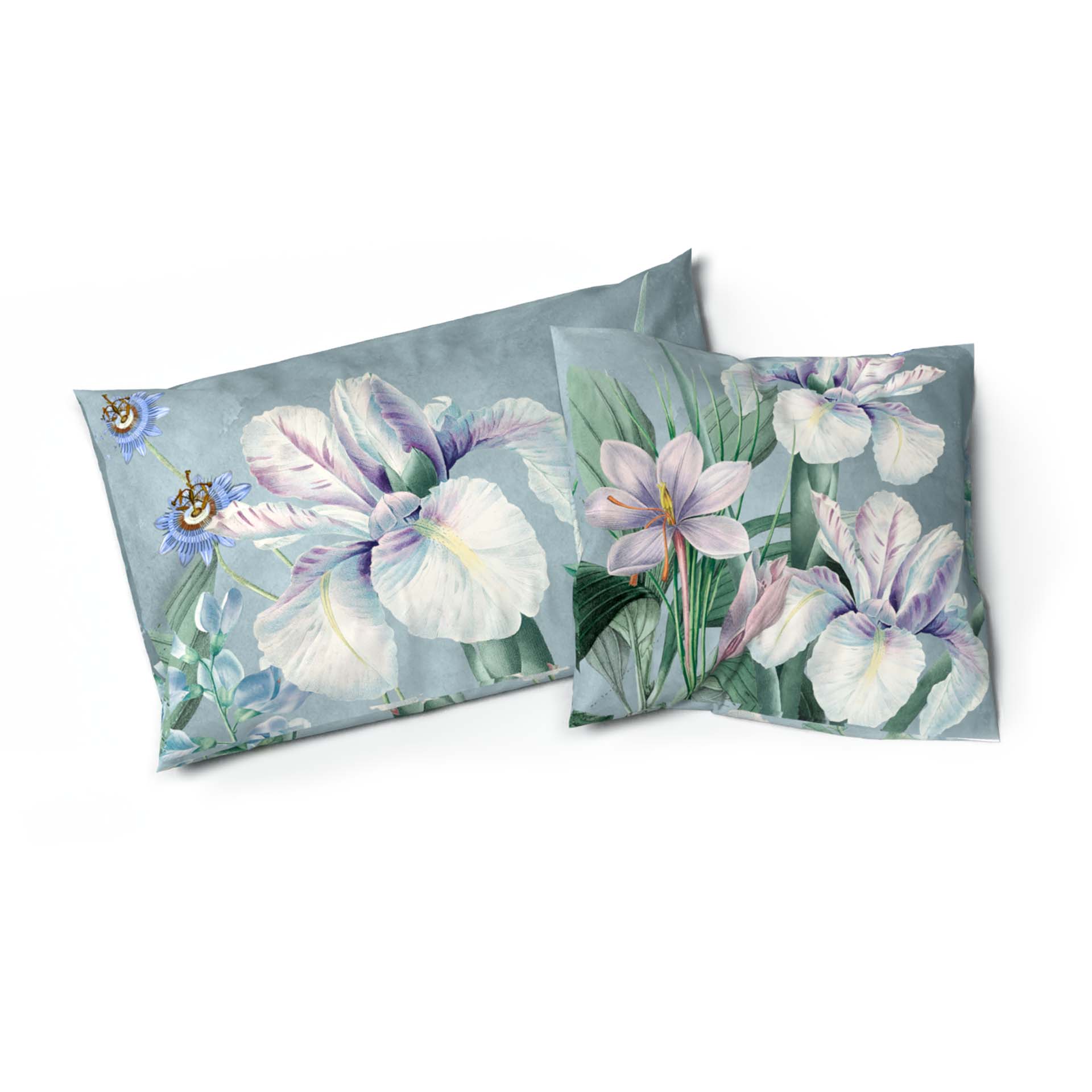 Lotus Création linge de lit satin Iris Lotus Création linge de lit satin Iris