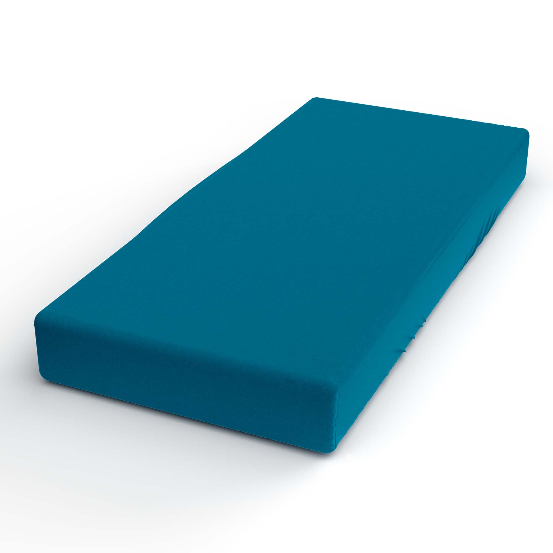 Lotus satin fitted sheet