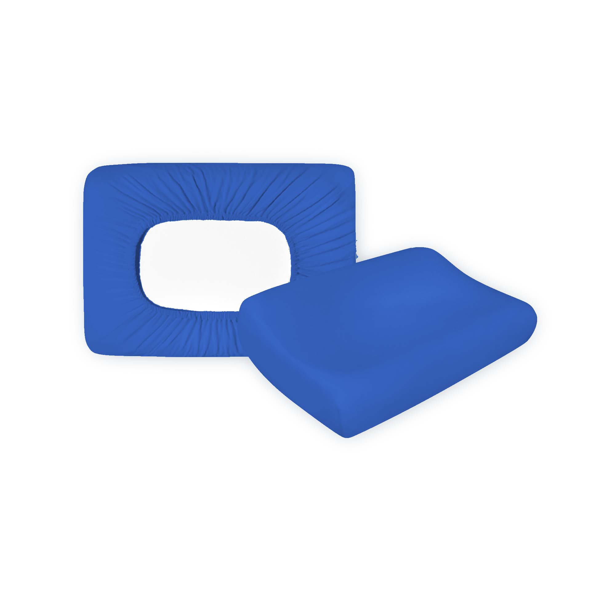 Housse en Jersey Lotus pour coussin visco,  abricot 25 50x30cm