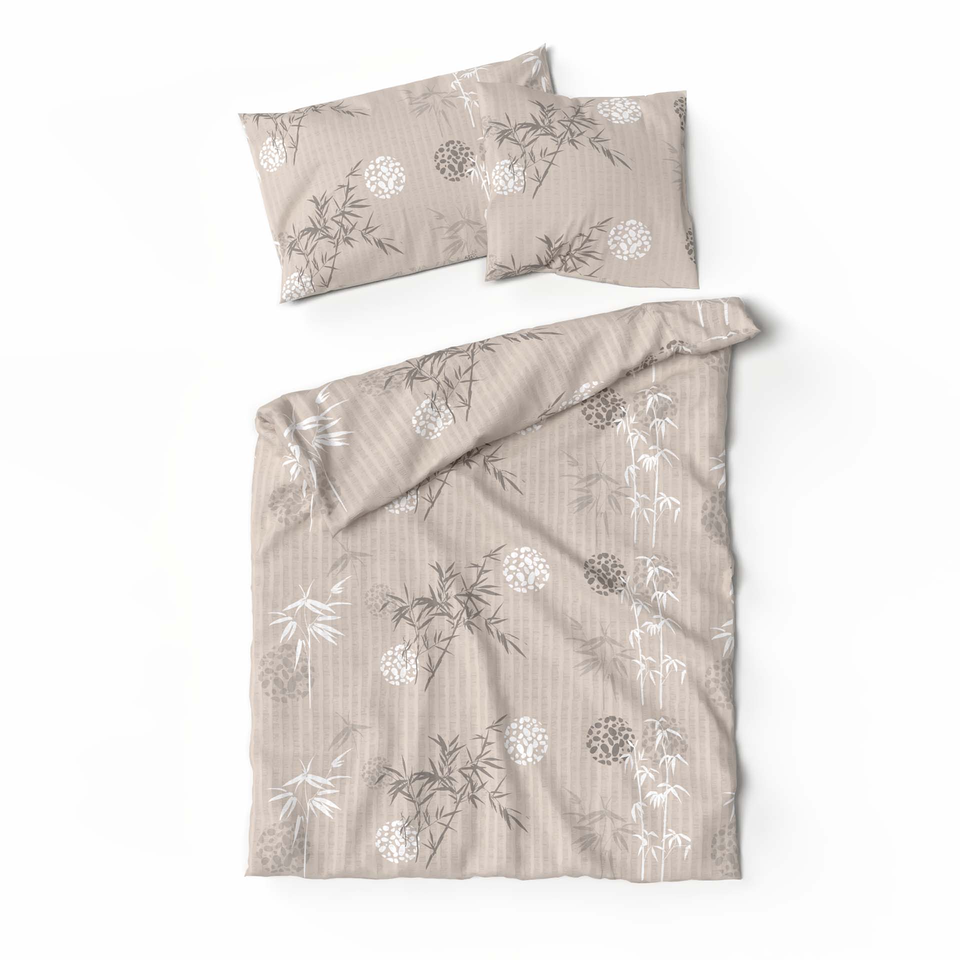 Lotus bed linen Seersucker Junko