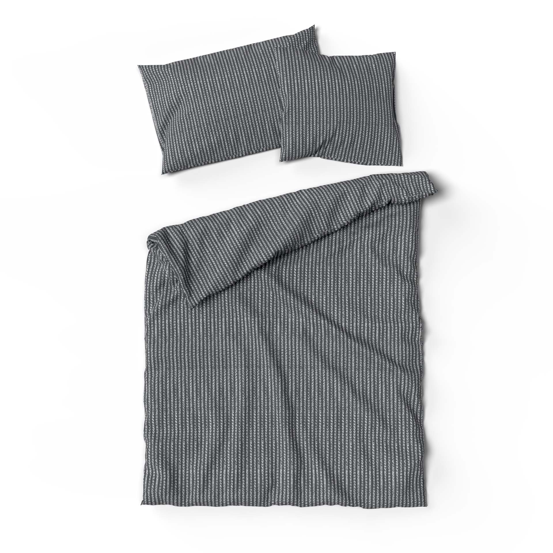 Lotus bed linen Bamboo Line anthracite