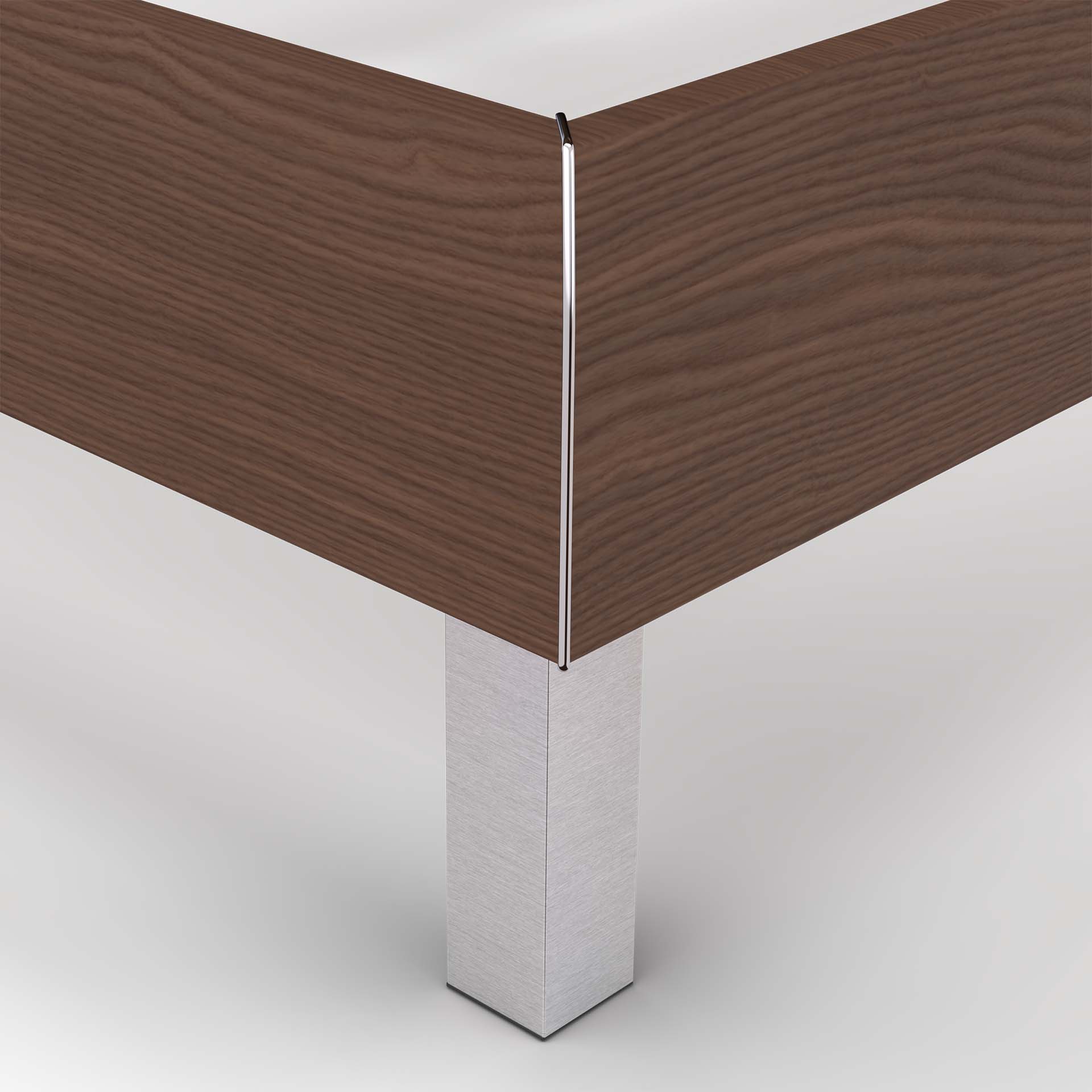 Melody bed frame walnut