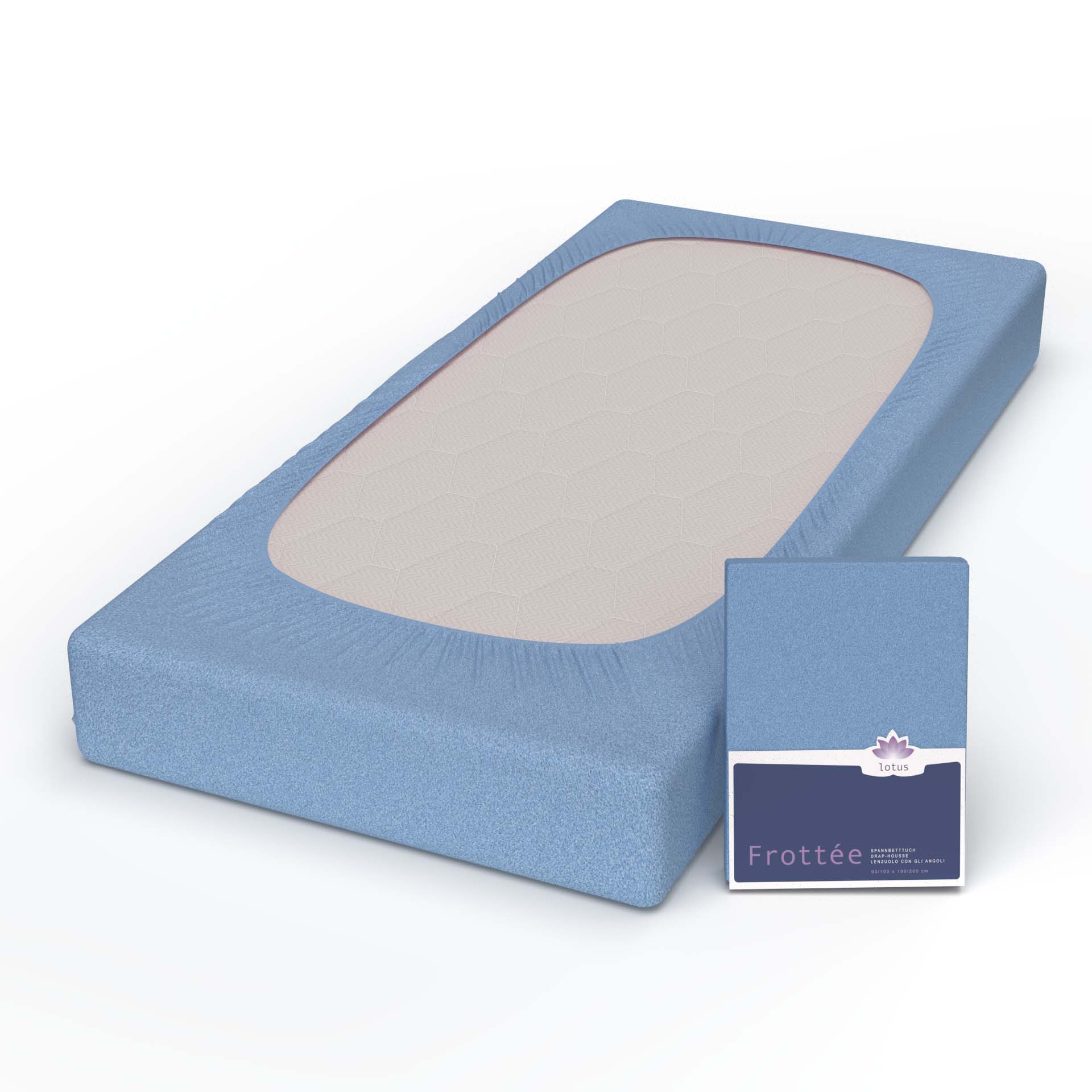 Lotus Comfort drap-housse frottee Lotus Comfort drap-housse frottee
