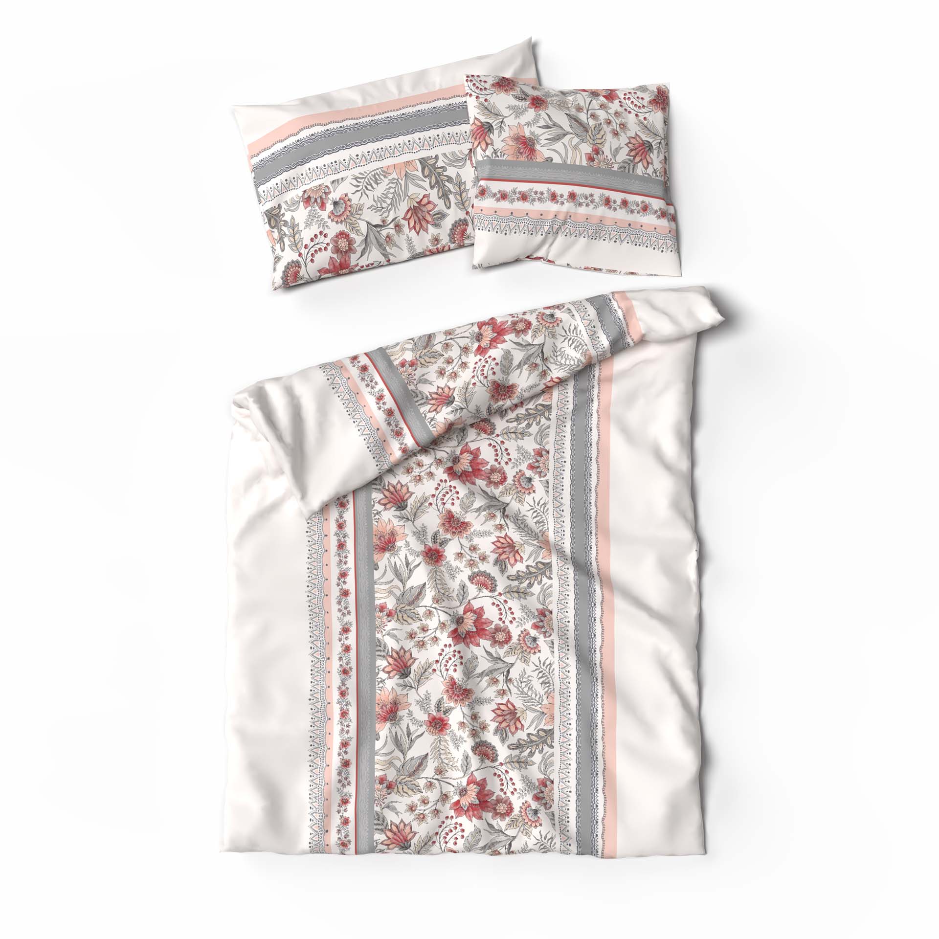 Lotus linge de lit satin Tadeja