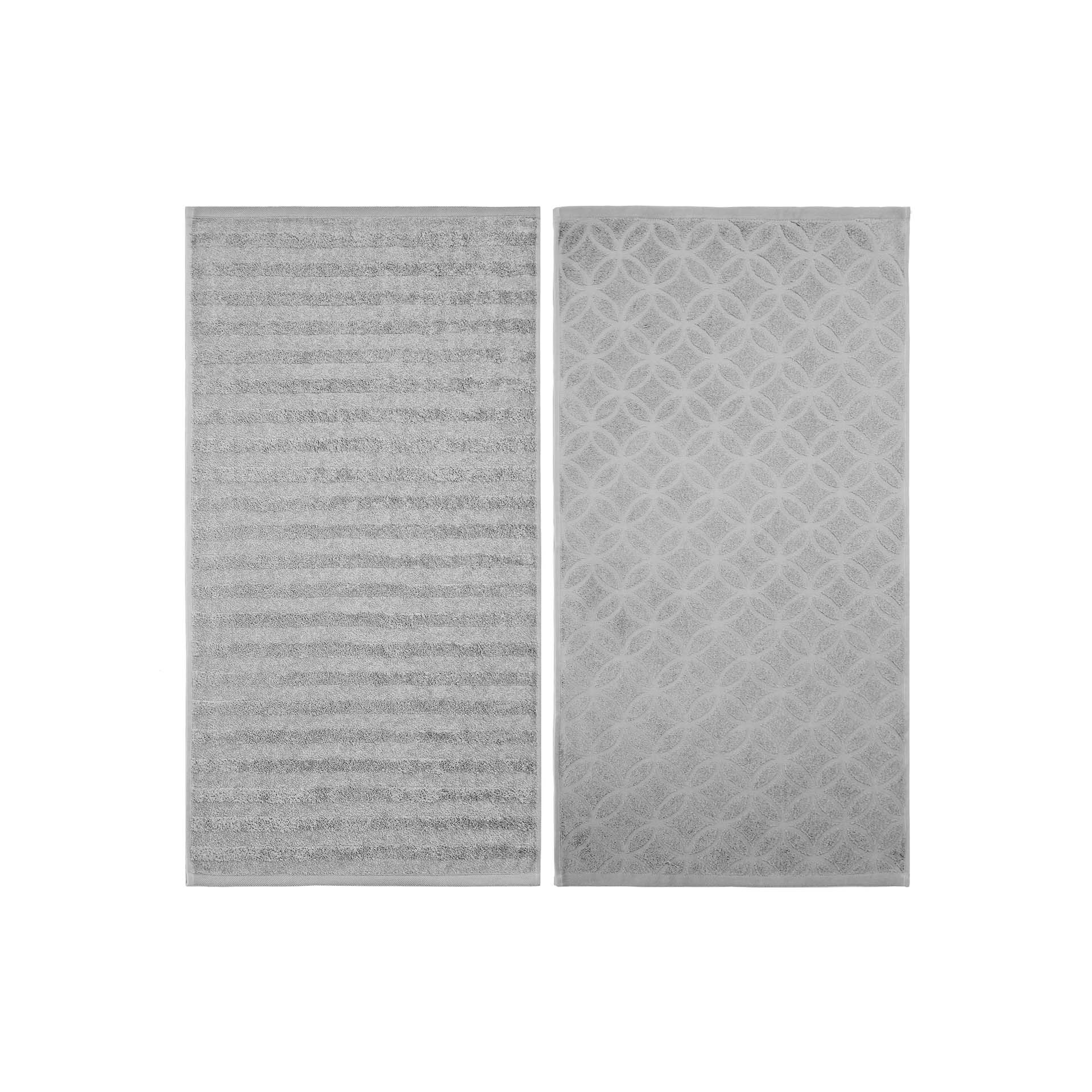 Frottéwäsche 2er Set Handtuch 50x90 cm - Ranura und Vibe