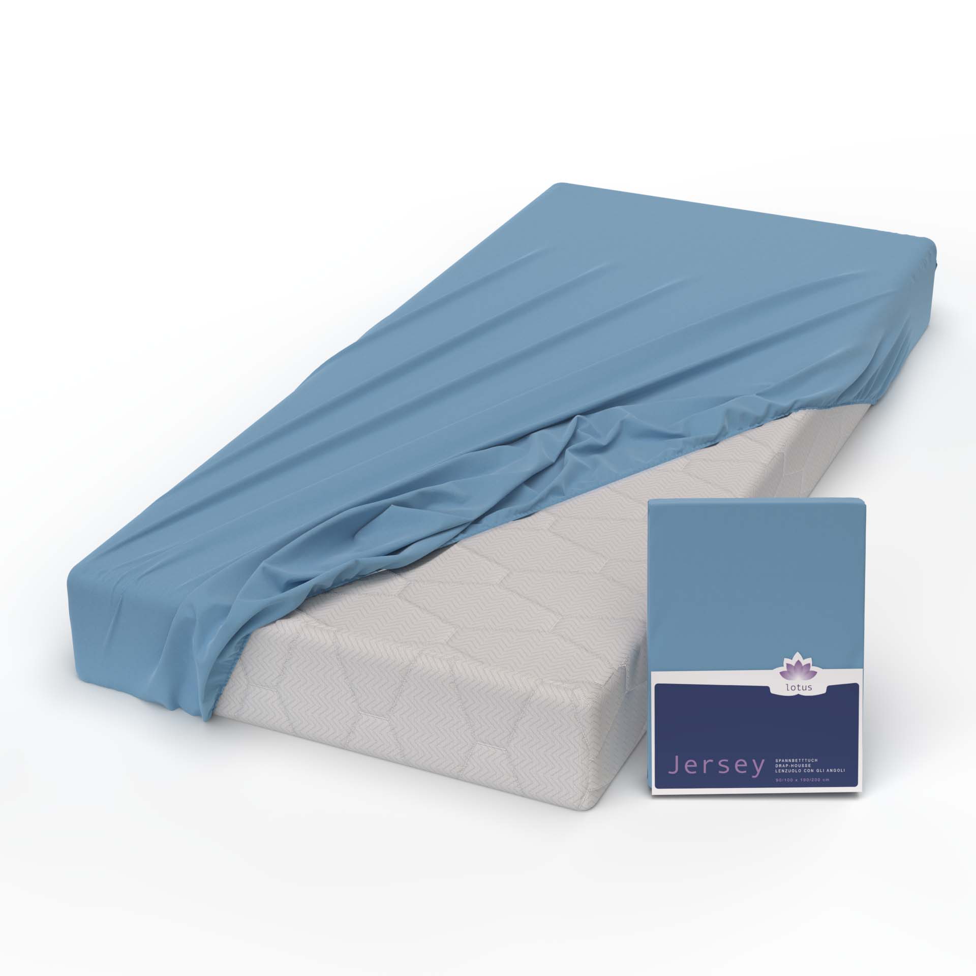 Lotus Jersey fitted sheet Comfort