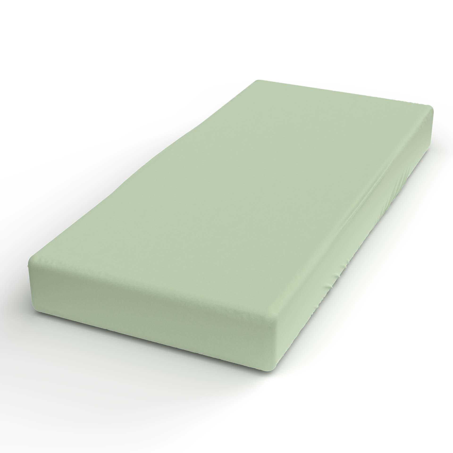 Lotus satin fitted sheet