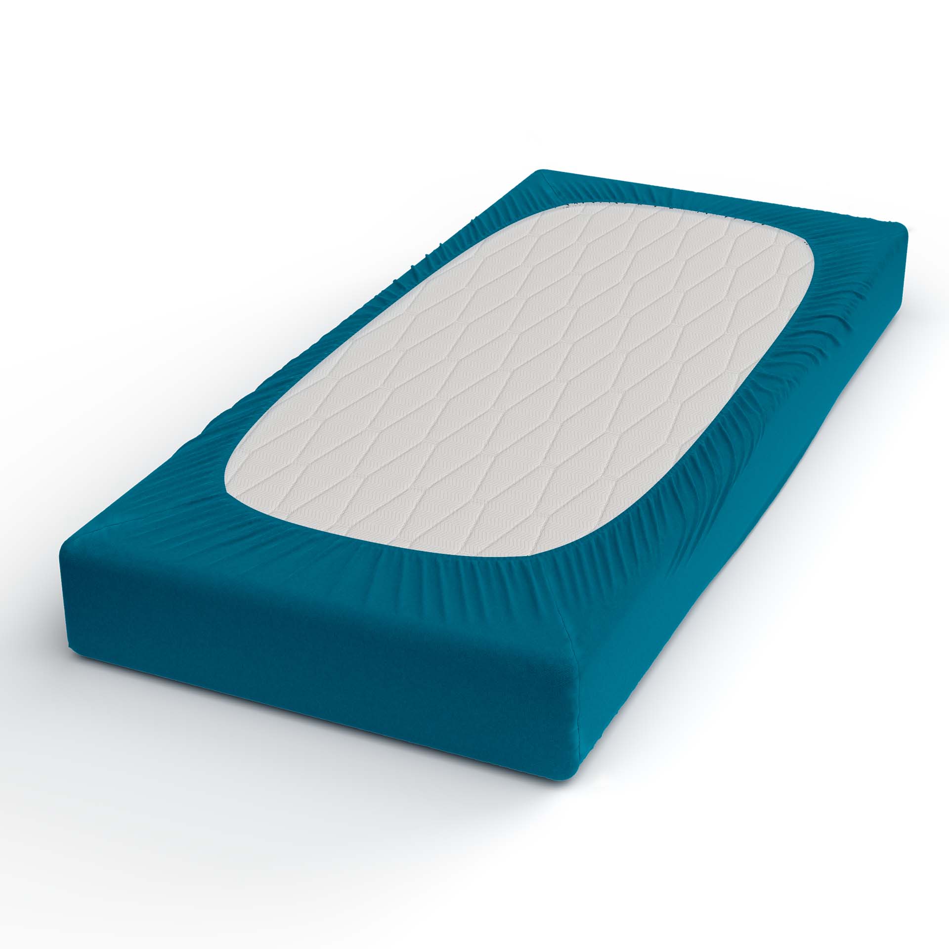 Lotus satin fitted sheet Lotus satin fitted sheet