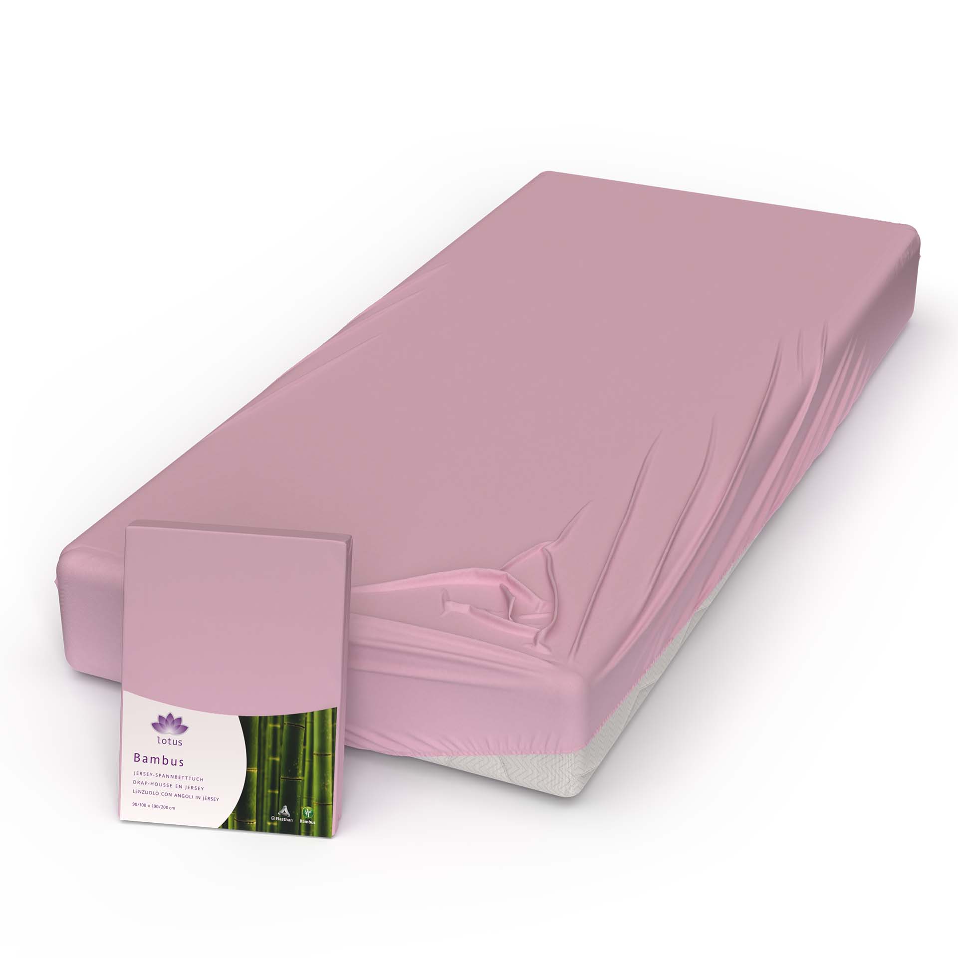 Lotus drap-housse bambou jersey Lotus drap-housse bambou jersey