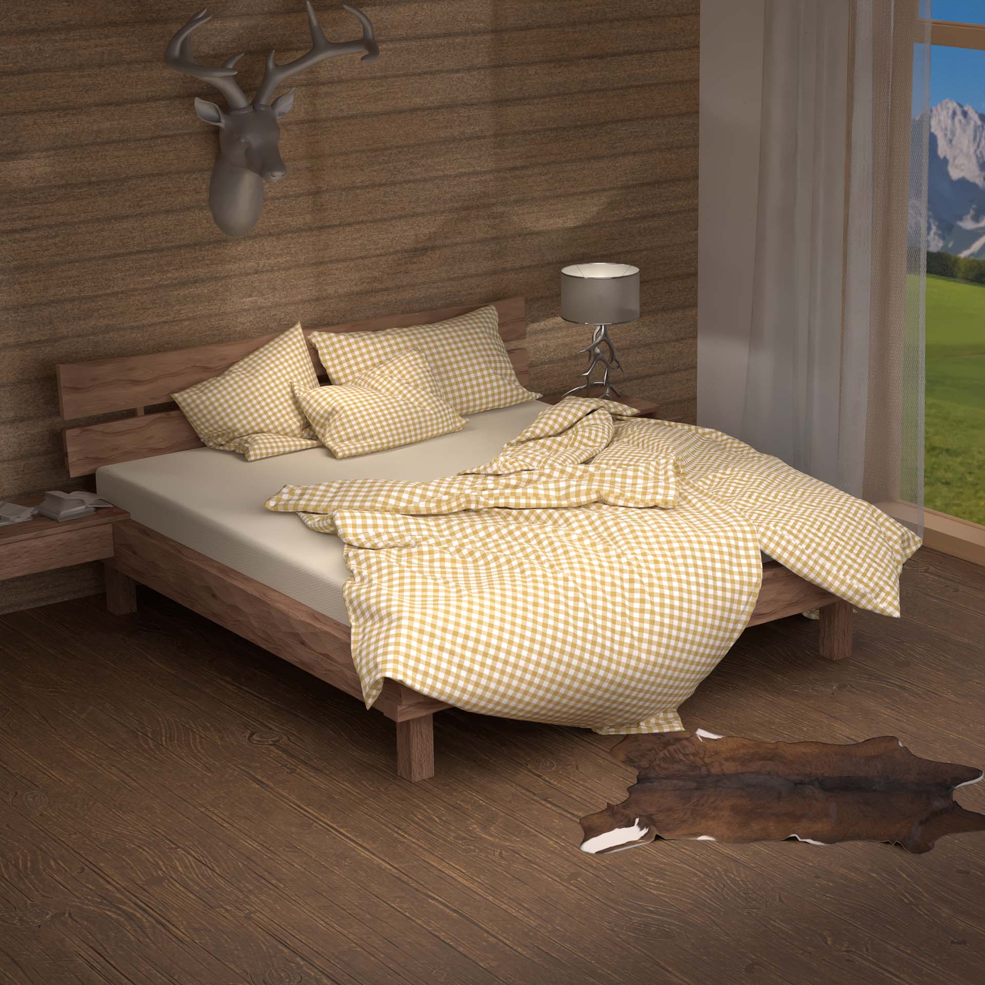 Lotus bedlinen Renforcé Kölsch smoky blue