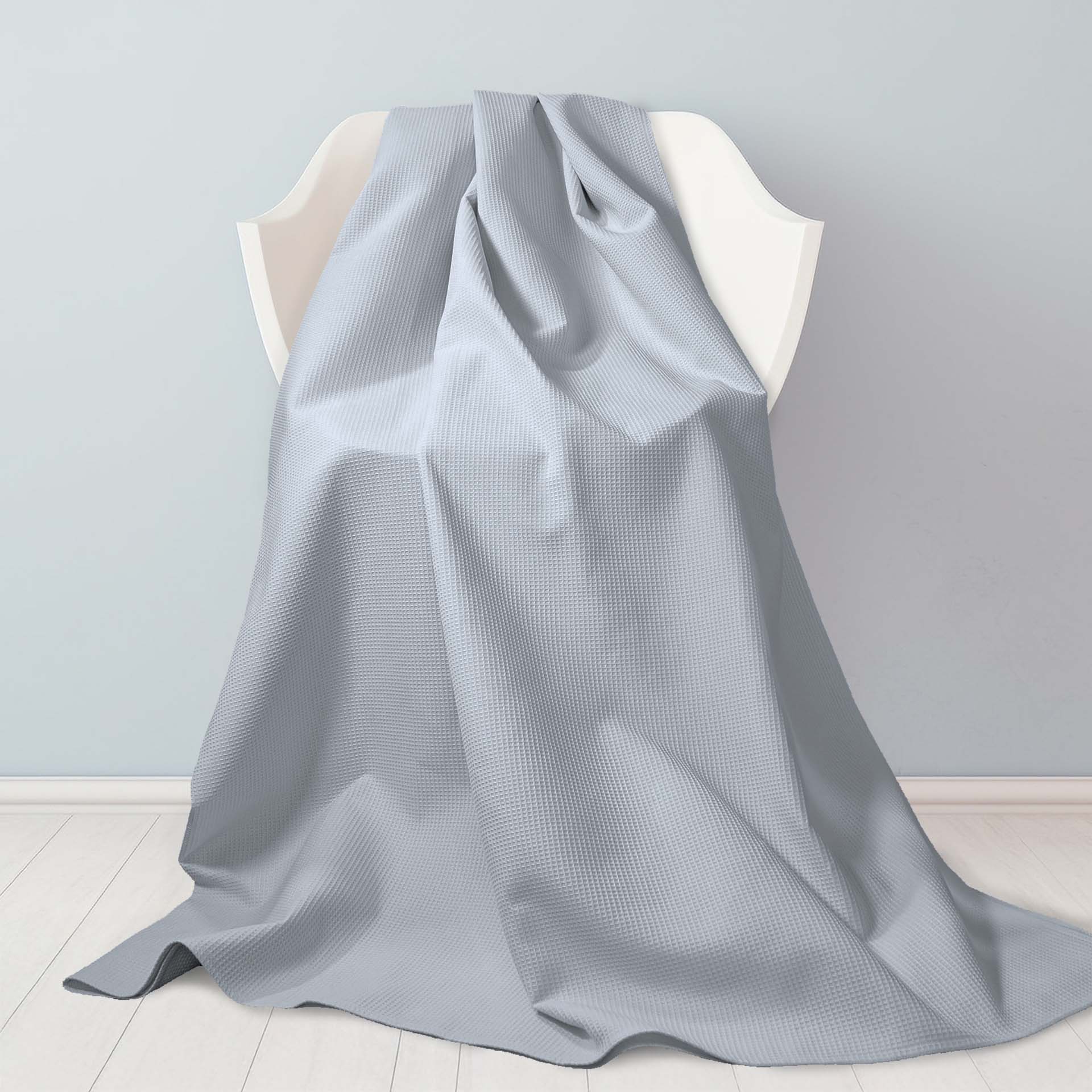 Lotus Sommerdecke aus Waffelpiqué