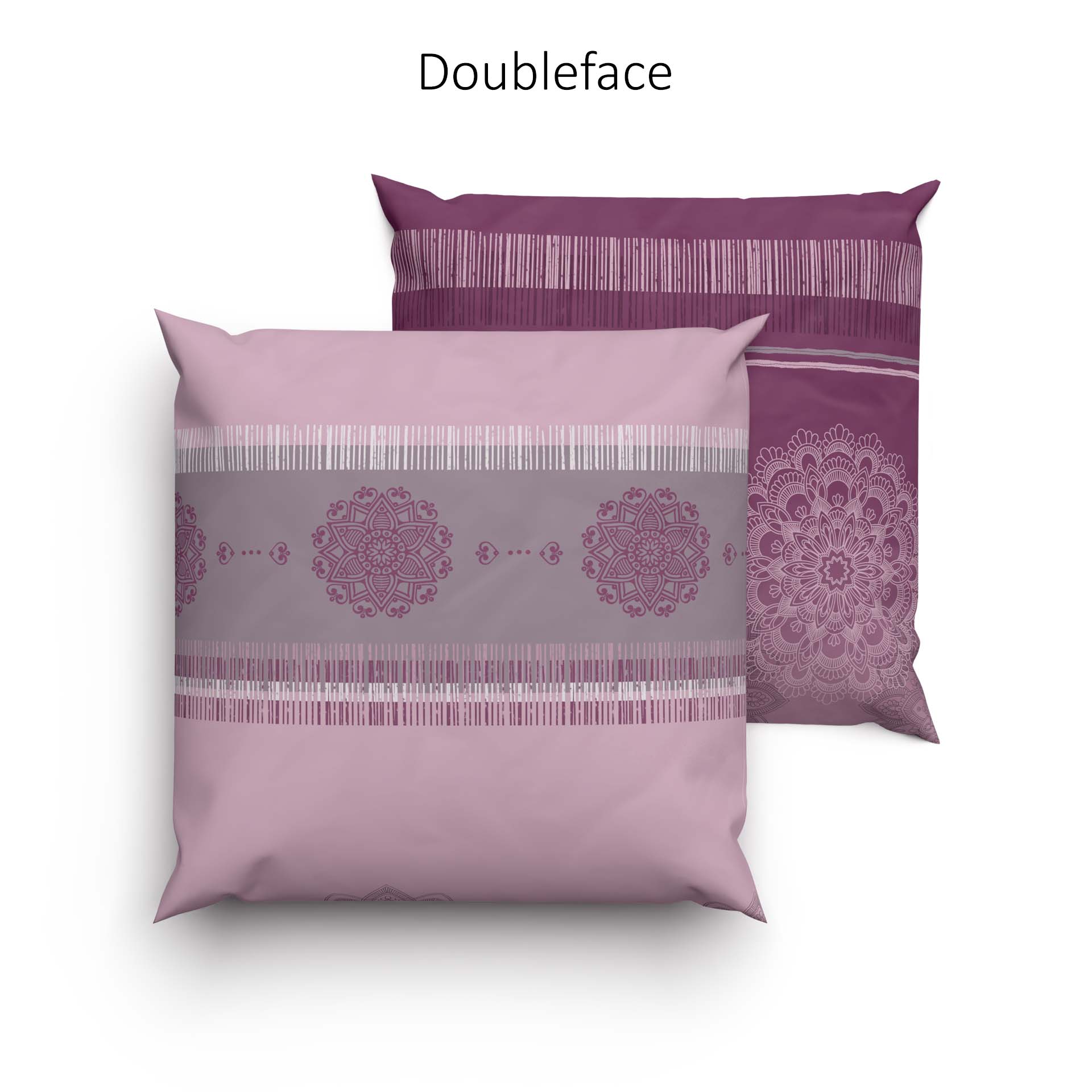 Lotus linge de lit satin Alize raisin