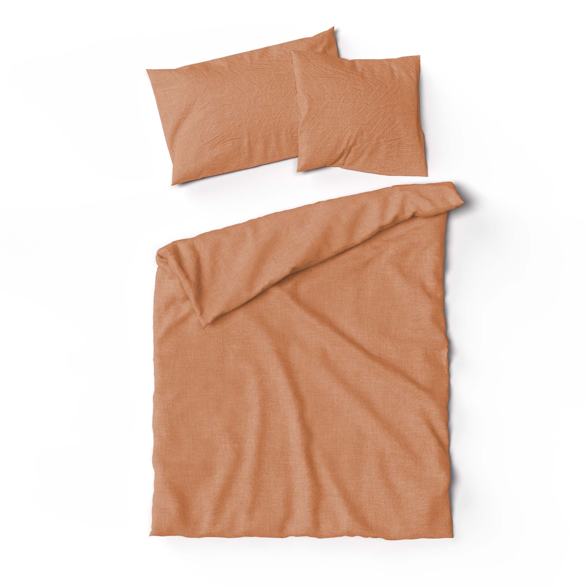 Lotus bed linen Linen blend uni