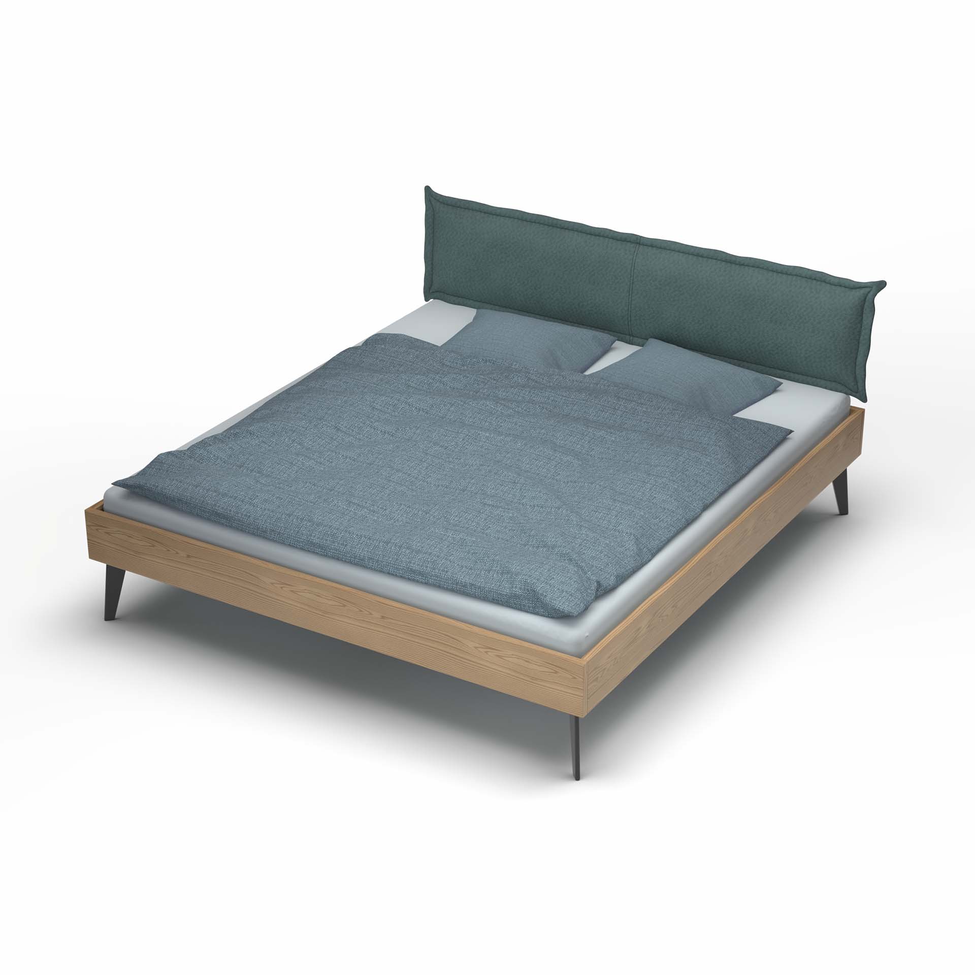 Madeera Lit en bois massif Ledra