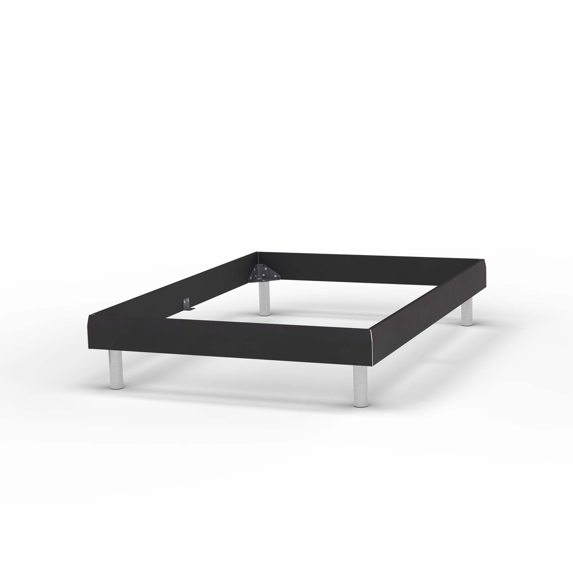 Melody bed frame black