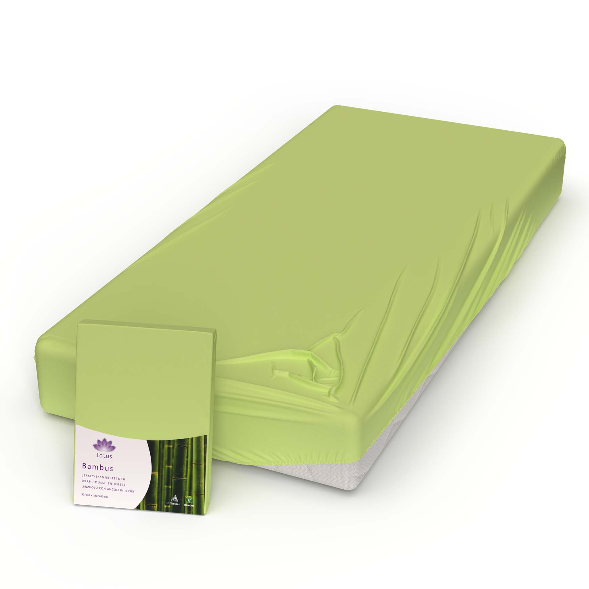 Lotus drap-housse bambou jersey Lotus drap-housse bambou jersey
