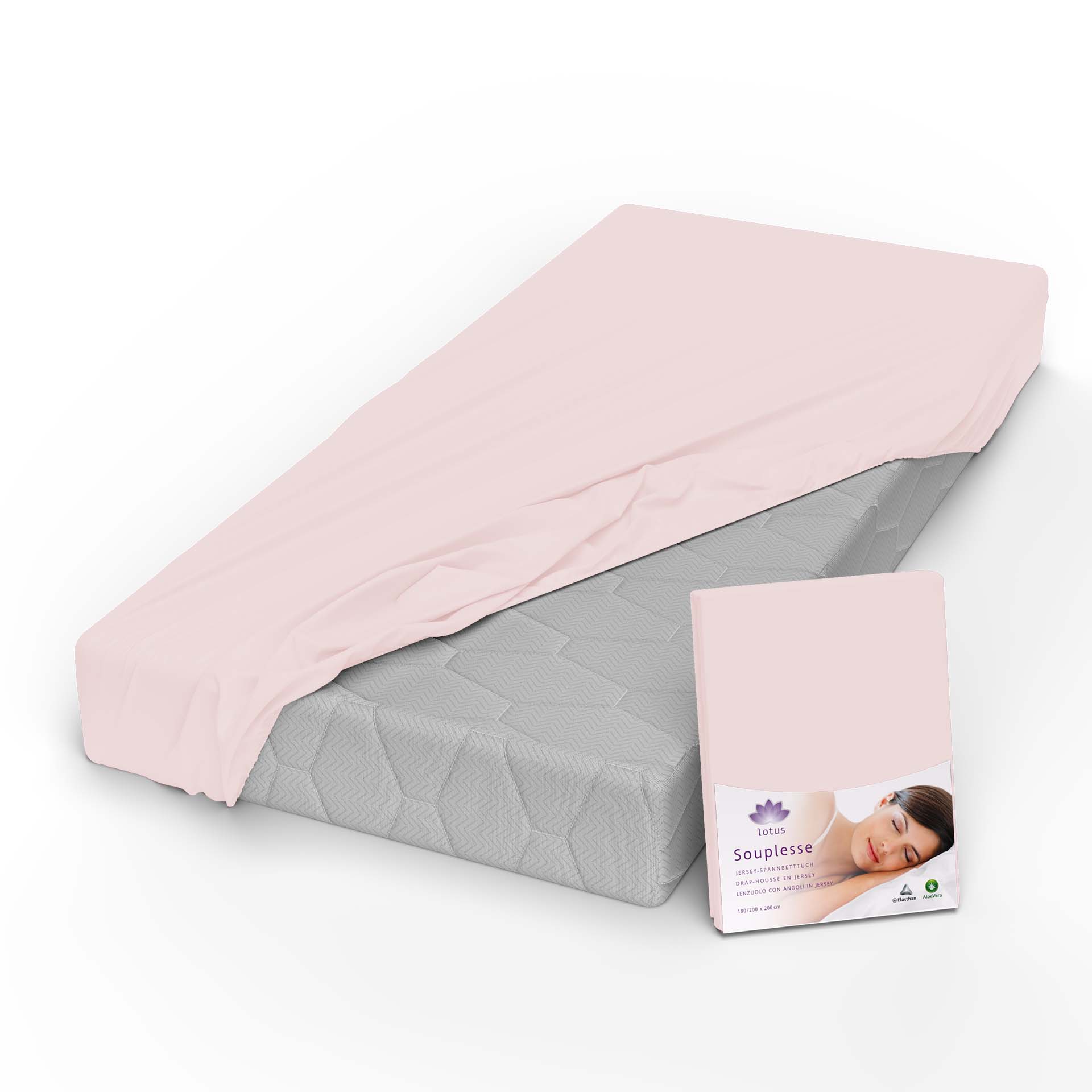 Lotus Jersey Fitted Sheet Souplesse